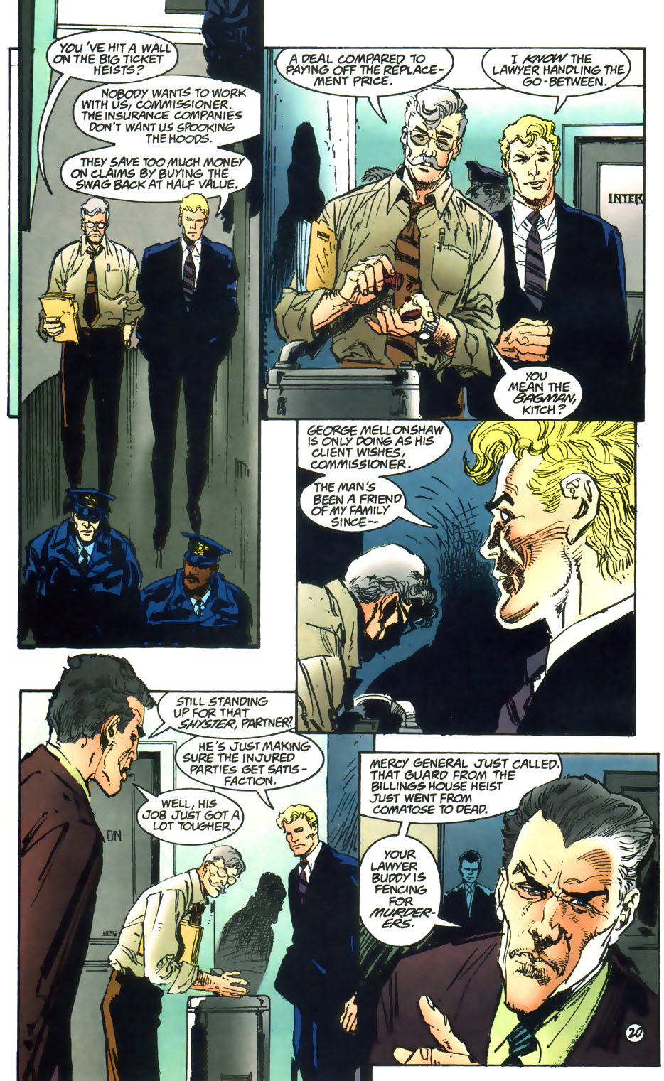 Read online Batman: GCPD comic -  Issue #1 - 21
