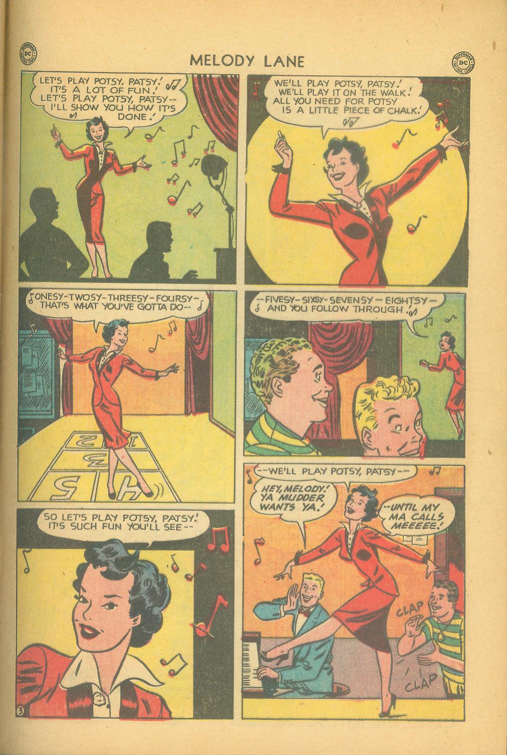 Read online Miss Melody Lane of Broadway comic -  Issue #1 - 43