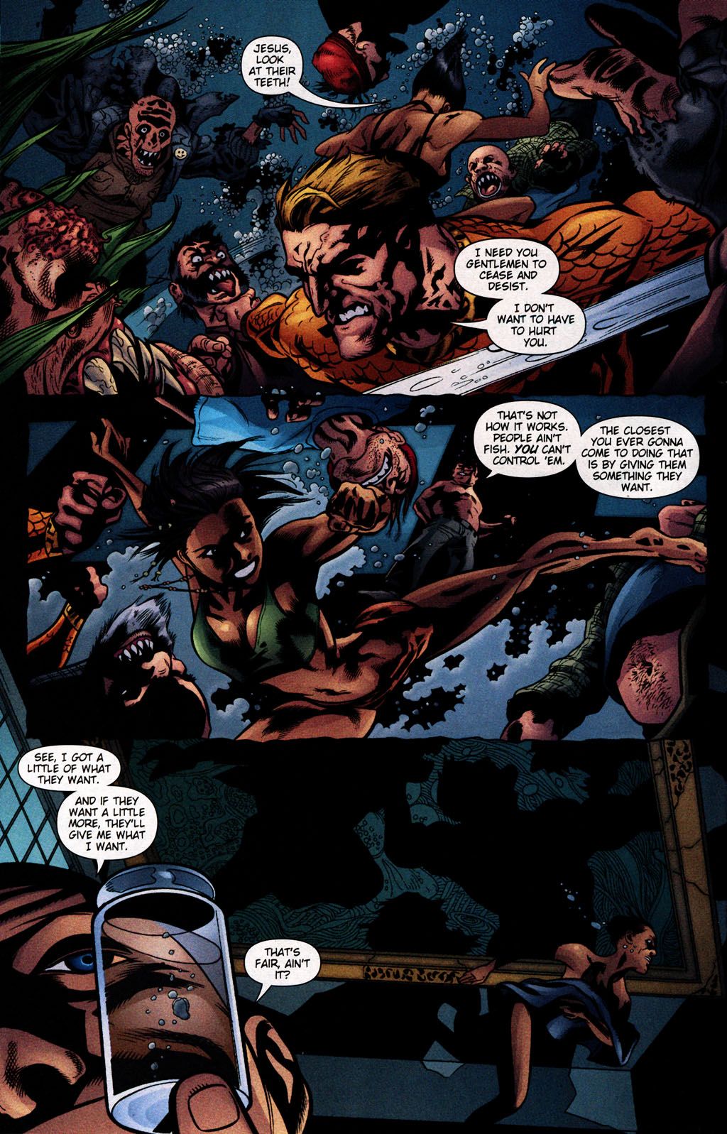 Read online Aquaman (2003) comic -  Issue #25 - 17