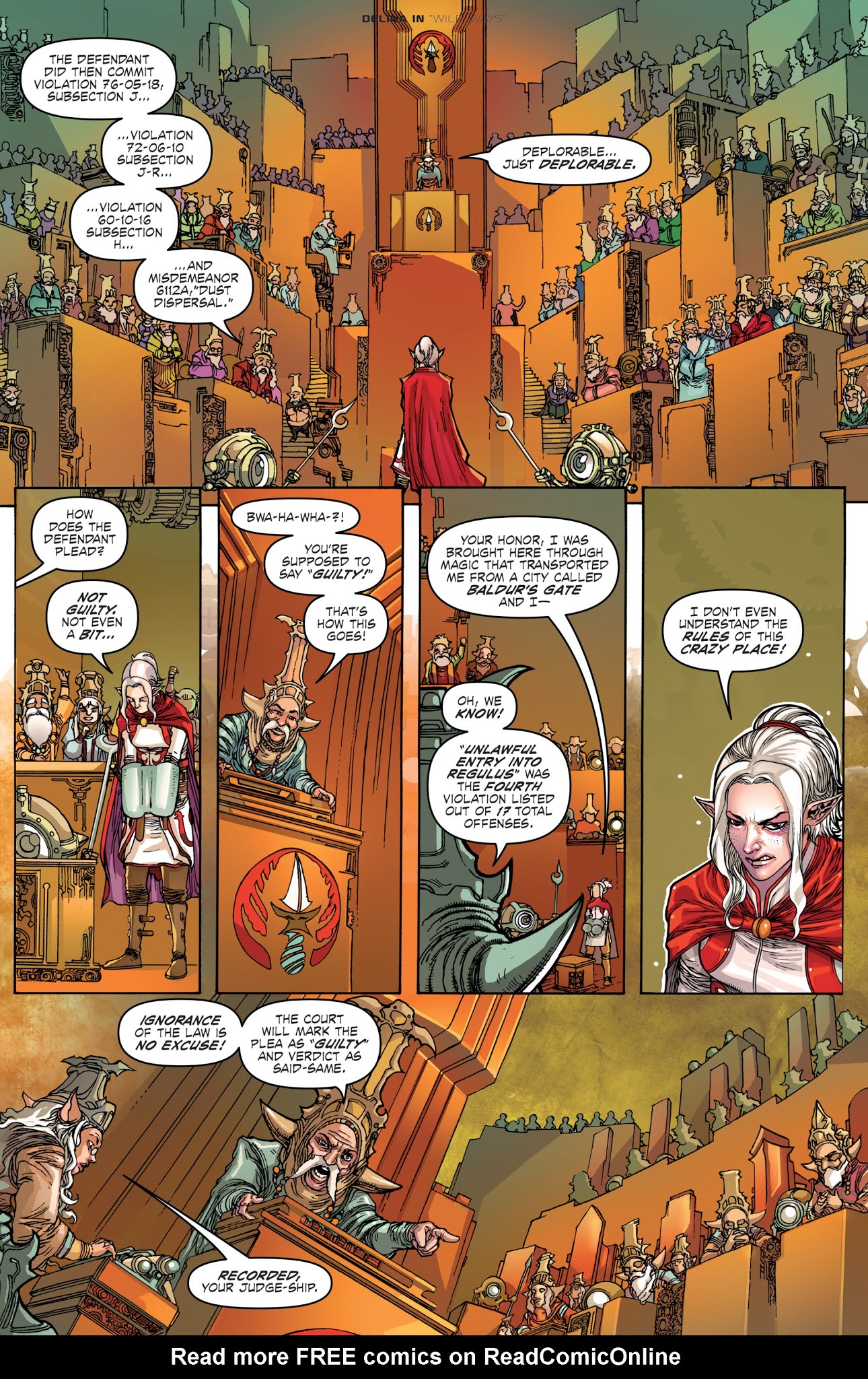Read online Dungeons & Dragons: Evil At Baldur's Gate comic -  Issue #3 - 18