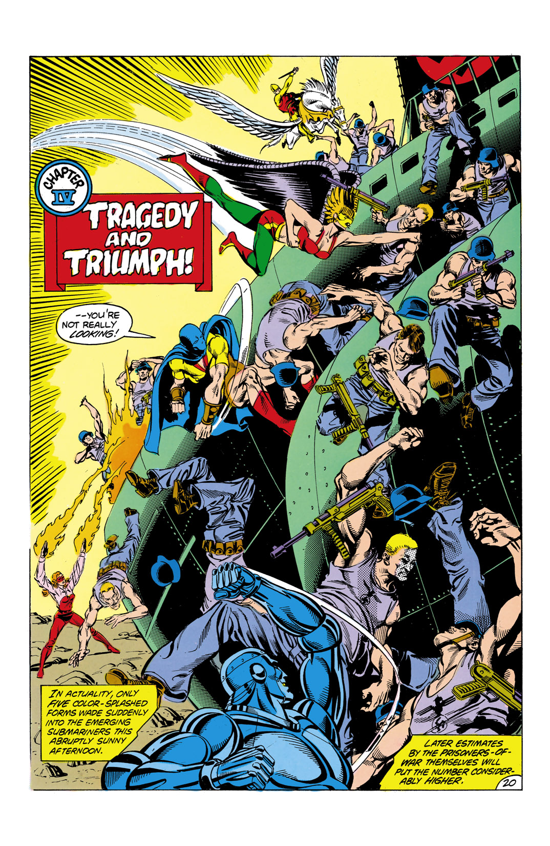 Read online All-Star Squadron comic -  Issue #7 - 21