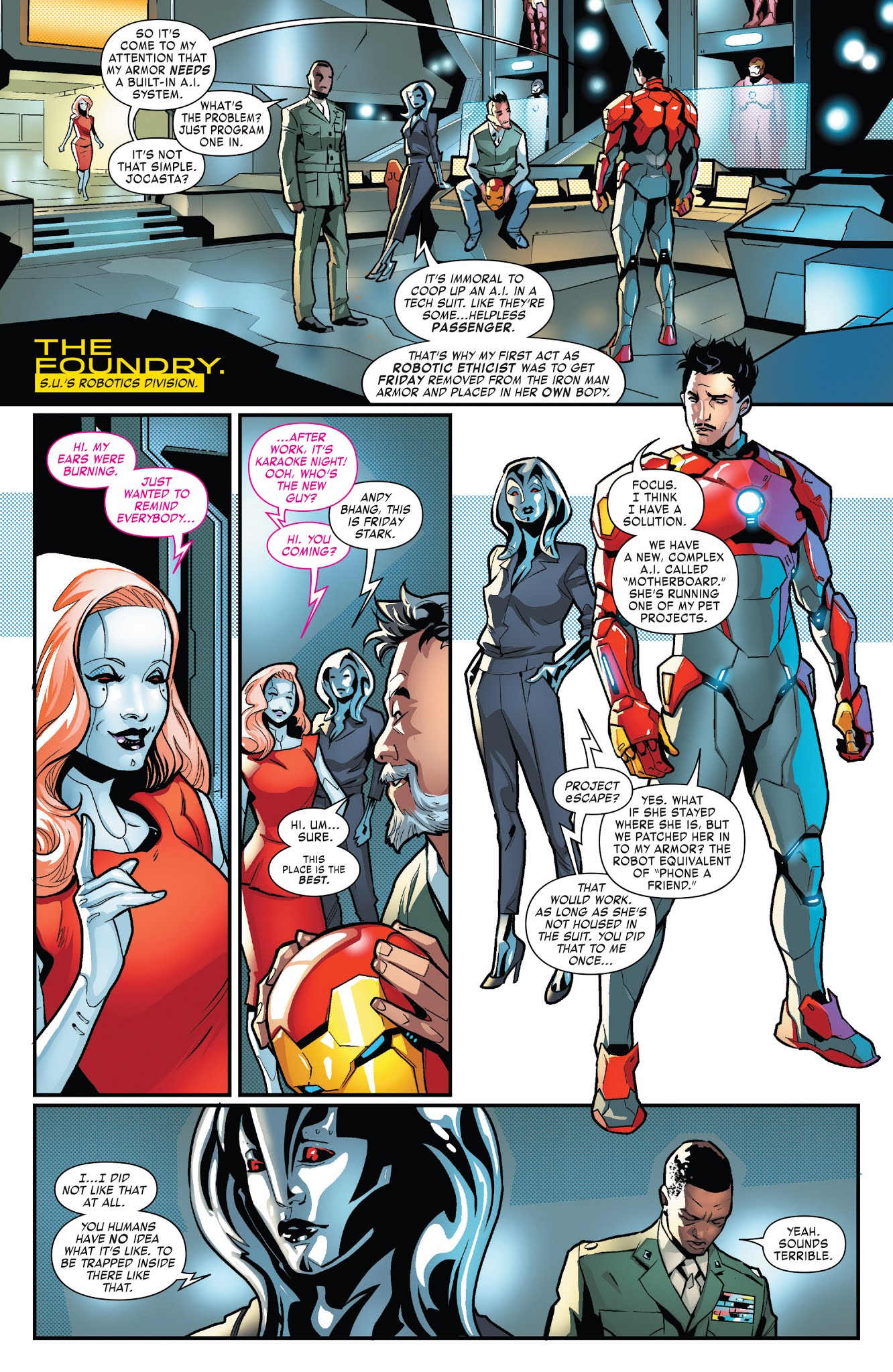 Read online Tony Stark: Iron Man comic -  Issue #2 - 7