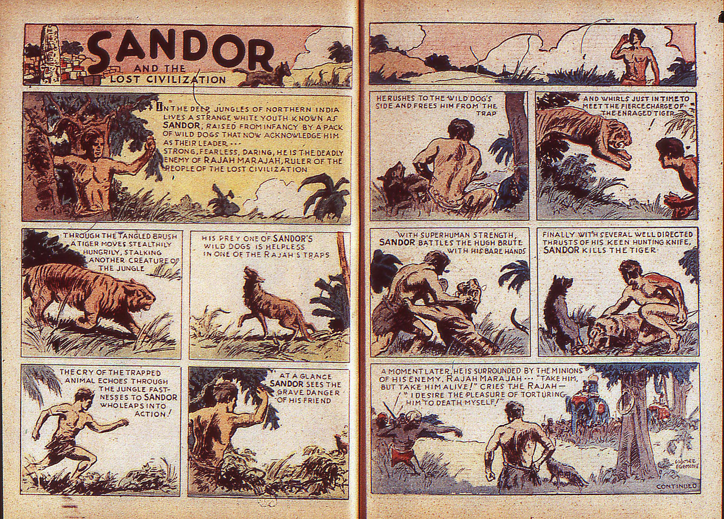 Read online Adventure Comics (1938) comic -  Issue #5 - 10