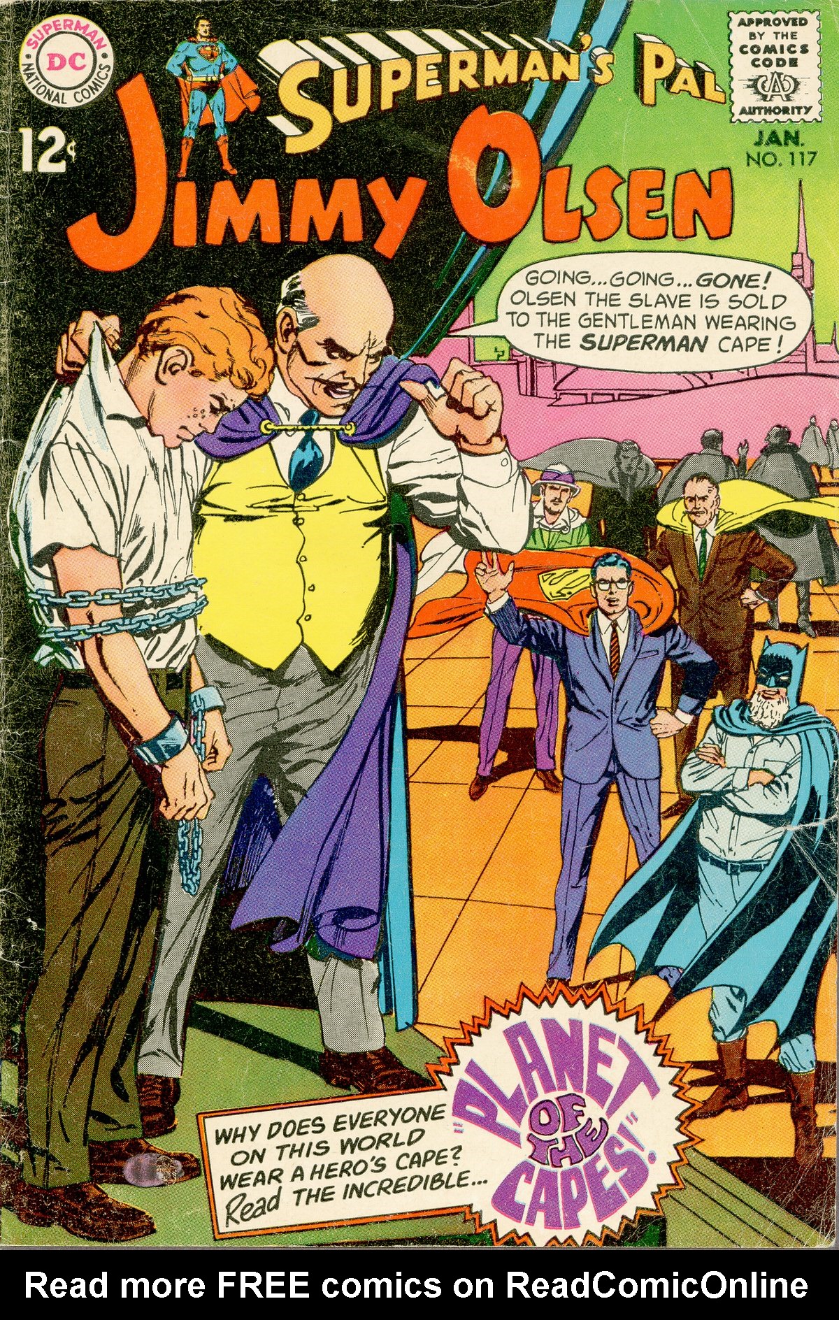 Read online Superman's Pal Jimmy Olsen comic -  Issue #117 - 1