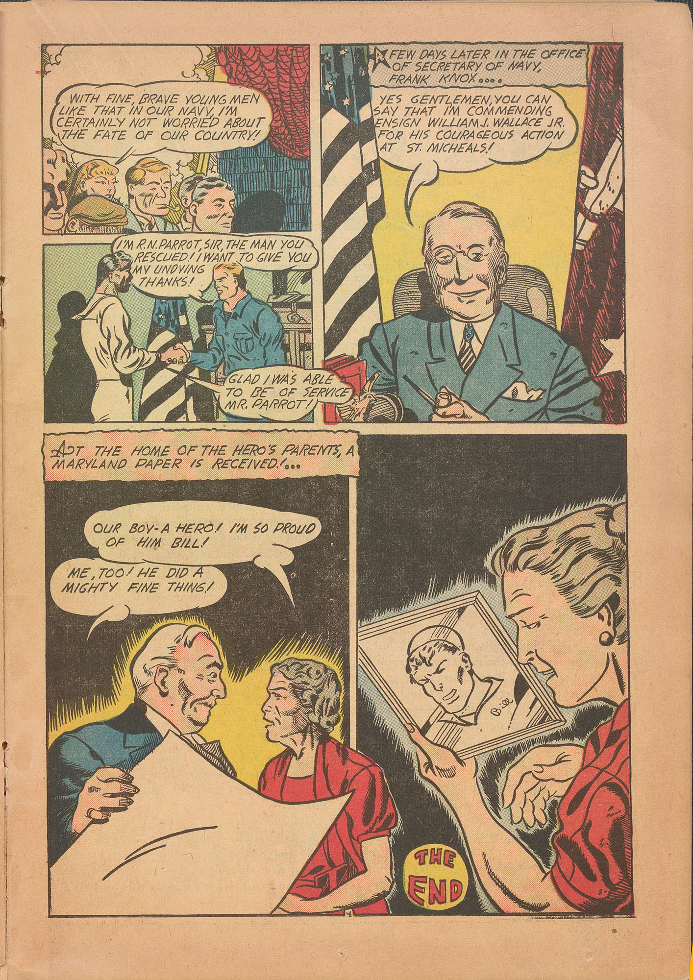 Read online World Famous Heroes Magazine comic -  Issue #3 - 37