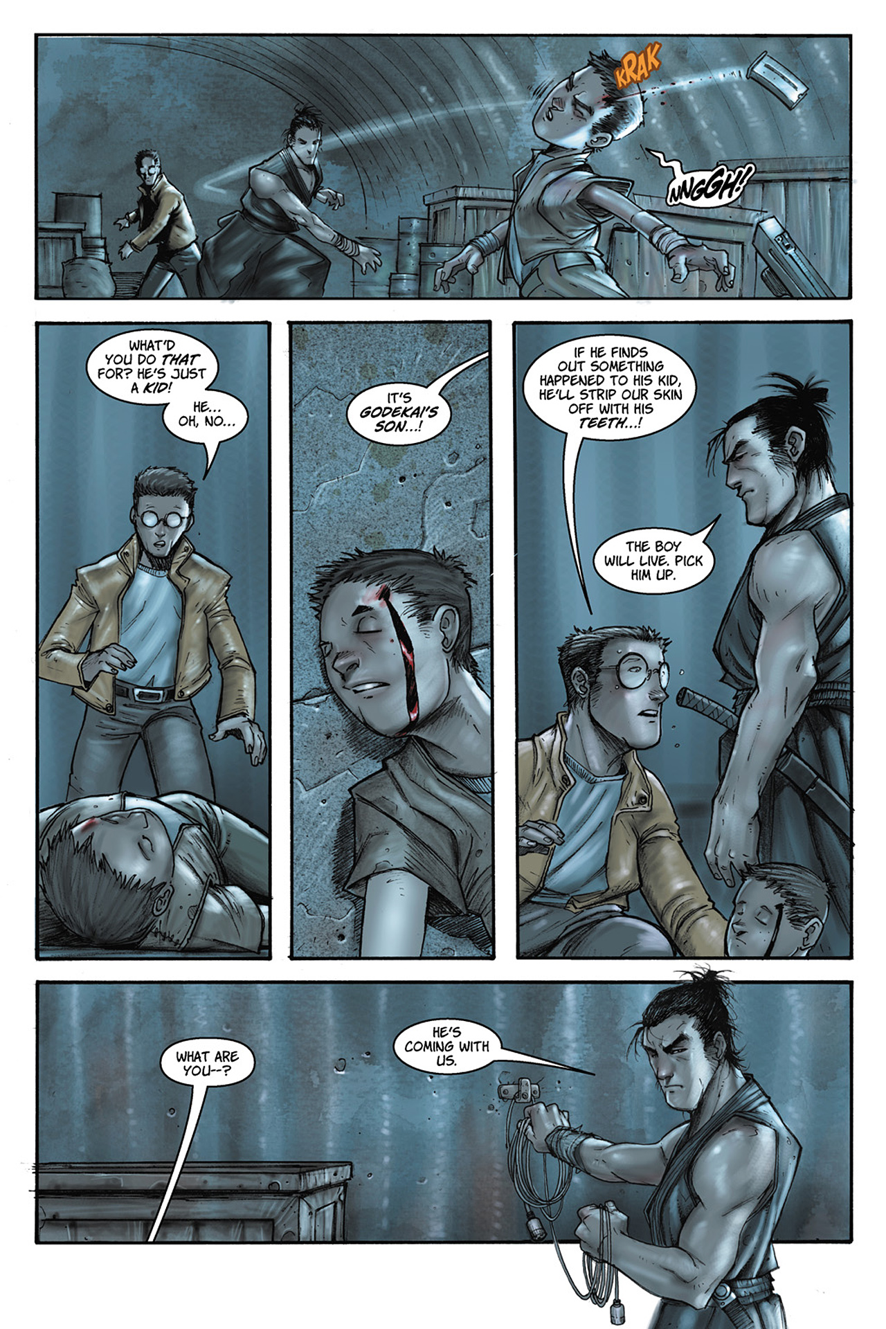 Read online Lone Wolf 2100 comic -  Issue # TPB 1 - 70