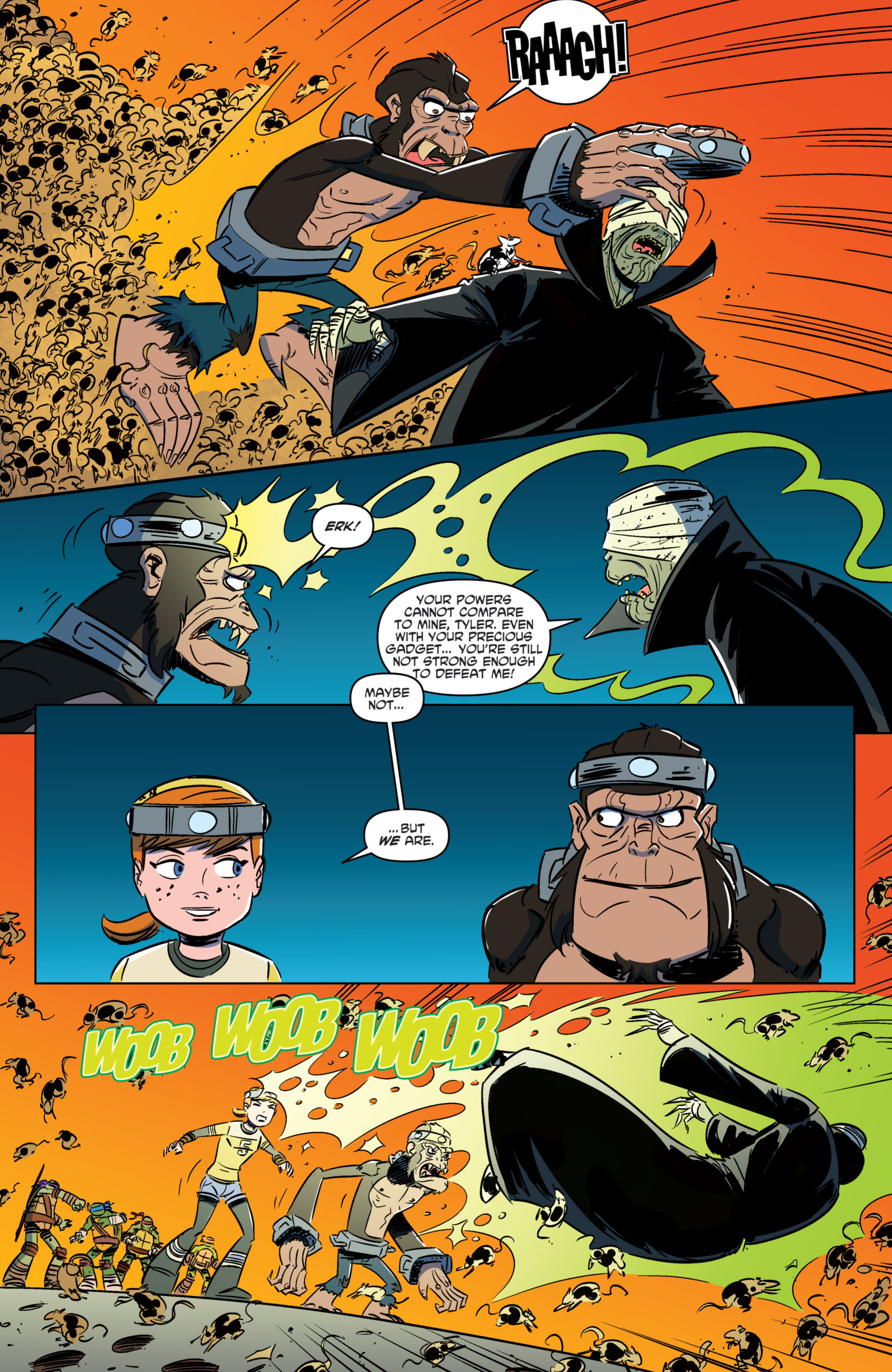 Read online Teenage Mutant Ninja Turtles New Animated Adventures comic -  Issue #8 - 22