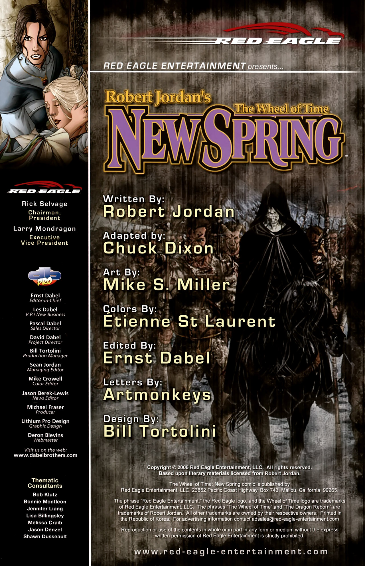 Read online Robert Jordan's The Wheel of Time: New Spring comic -  Issue #1 - 4