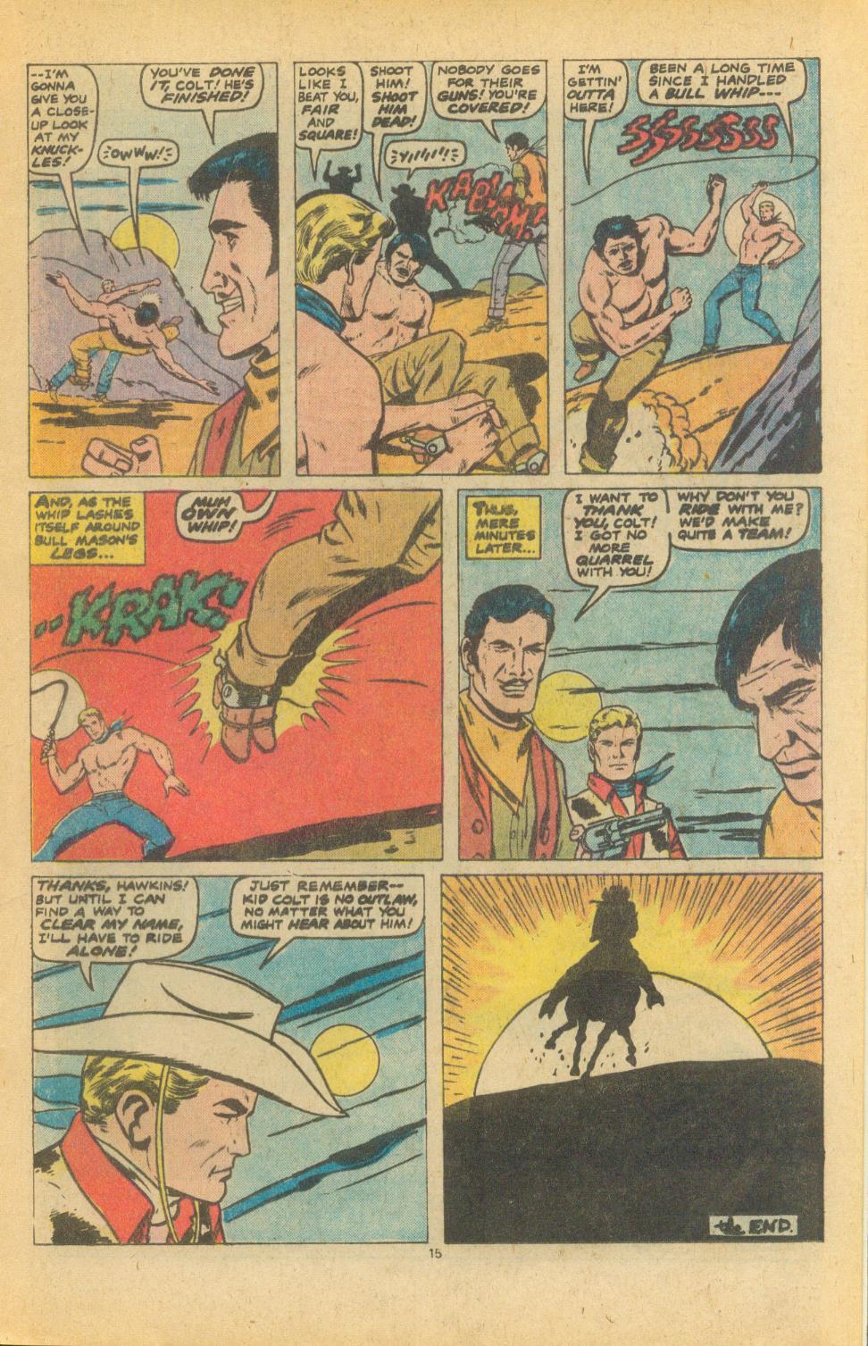 Read online Kid Colt Outlaw comic -  Issue #224 - 17