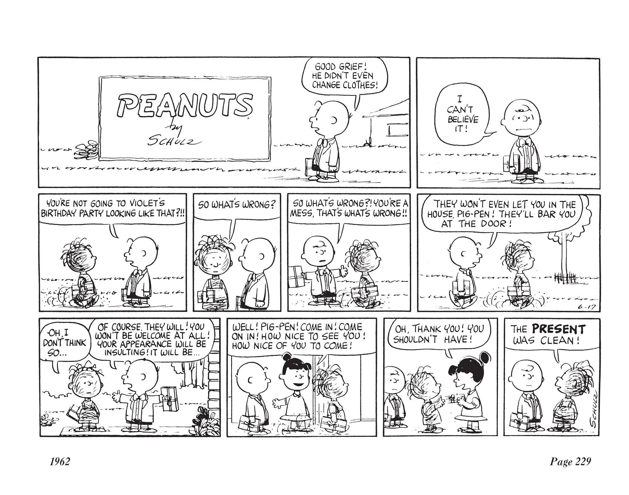 Read online The Complete Peanuts comic -  Issue # TPB 6 - 244