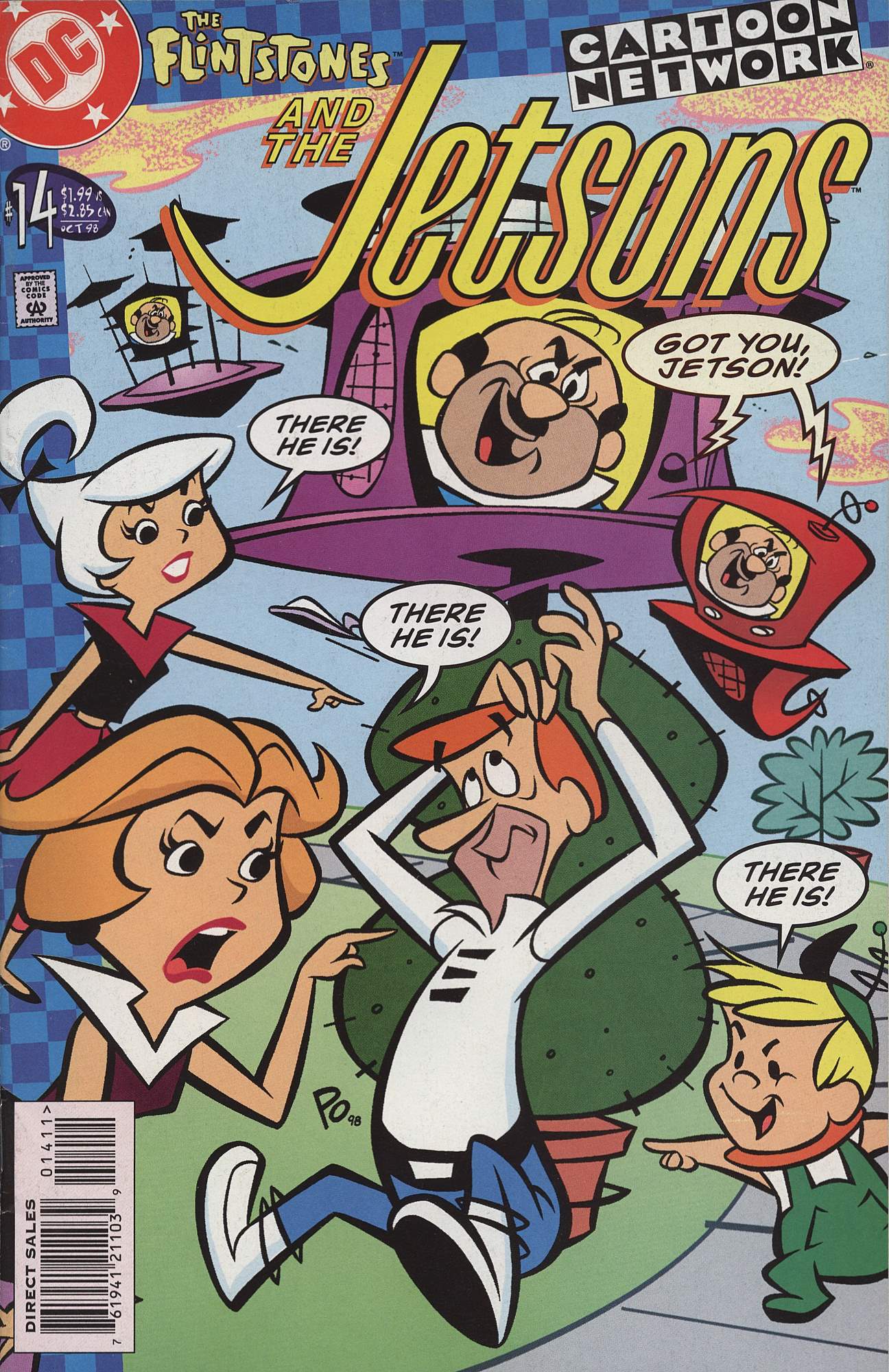 Read online The Flintstones and the Jetsons comic -  Issue #14 - 1