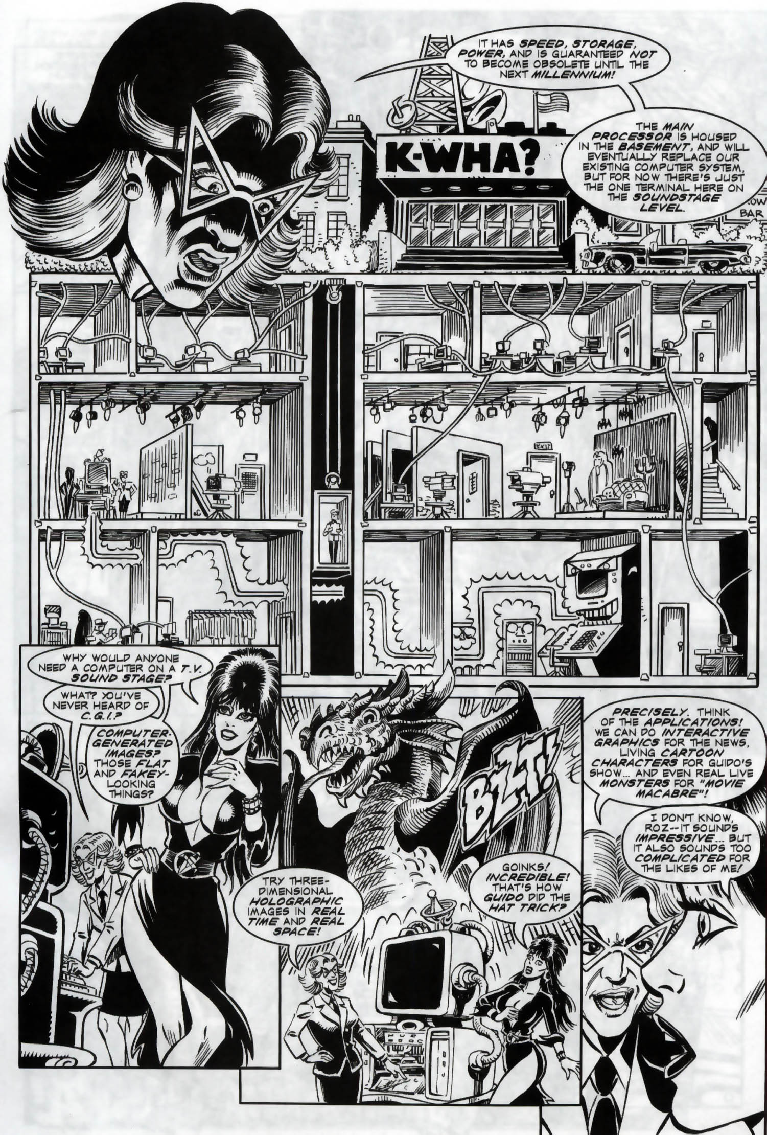 Read online Elvira, Mistress of the Dark comic -  Issue #119 - 5