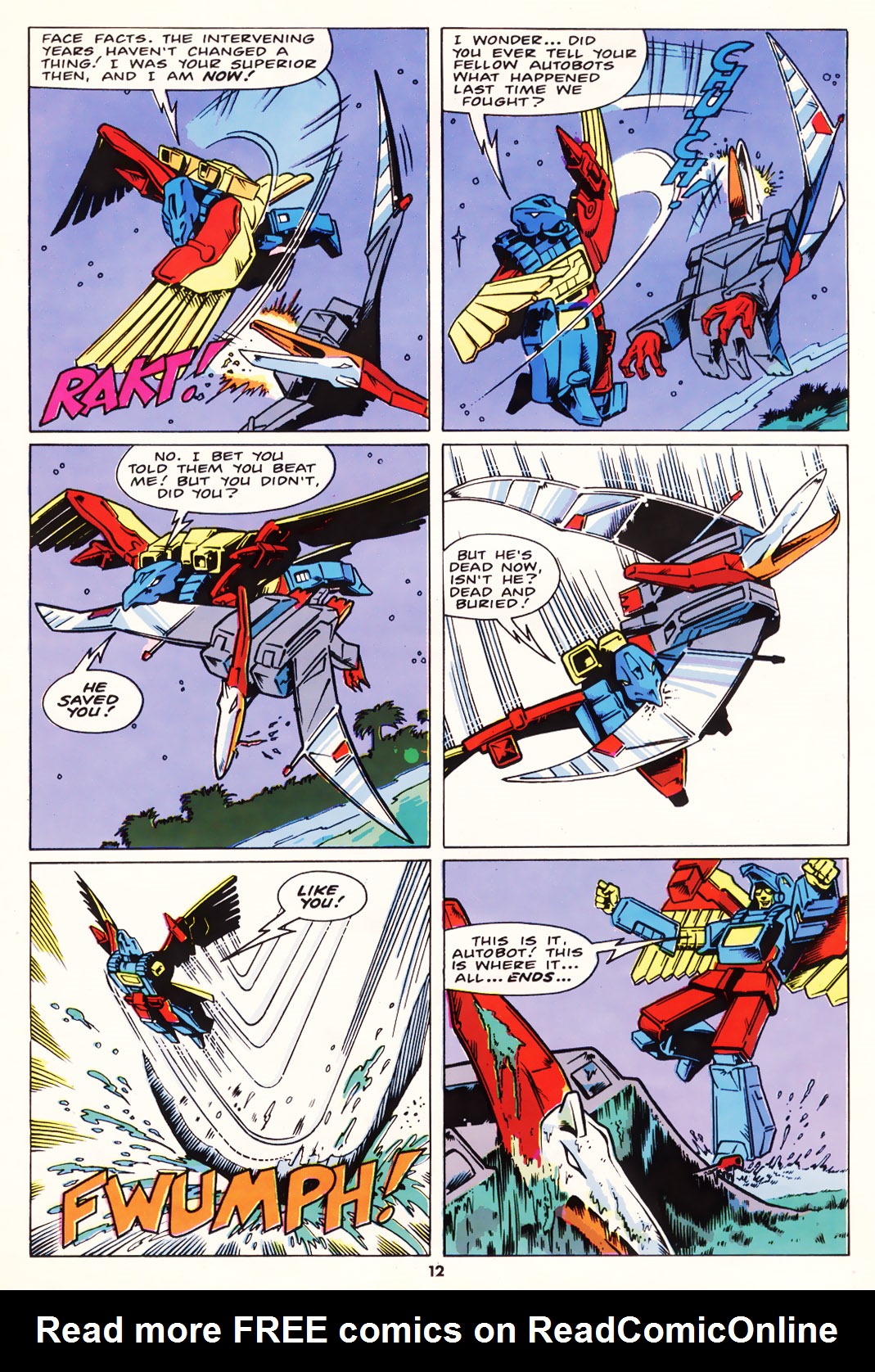 Read online The Transformers (UK) comic -  Issue #135 - 12