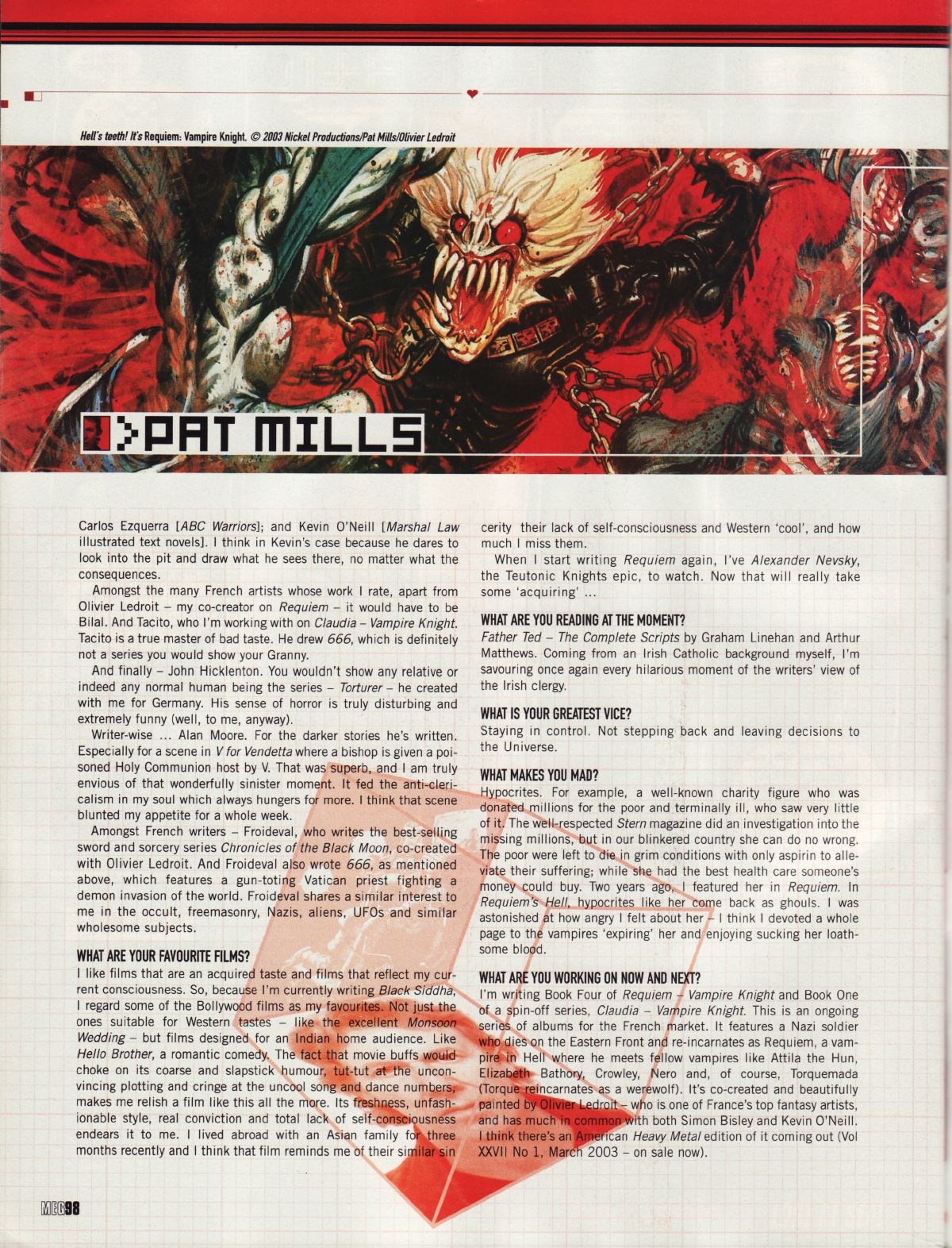 Read online Judge Dredd Megazine (Vol. 5) comic -  Issue #203 - 98