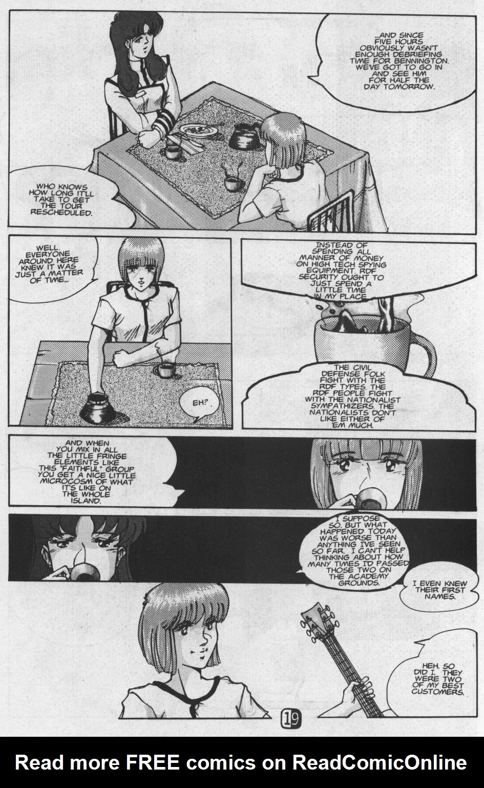 Read online Robotech Academy Blues comic -  Issue #3 - 21