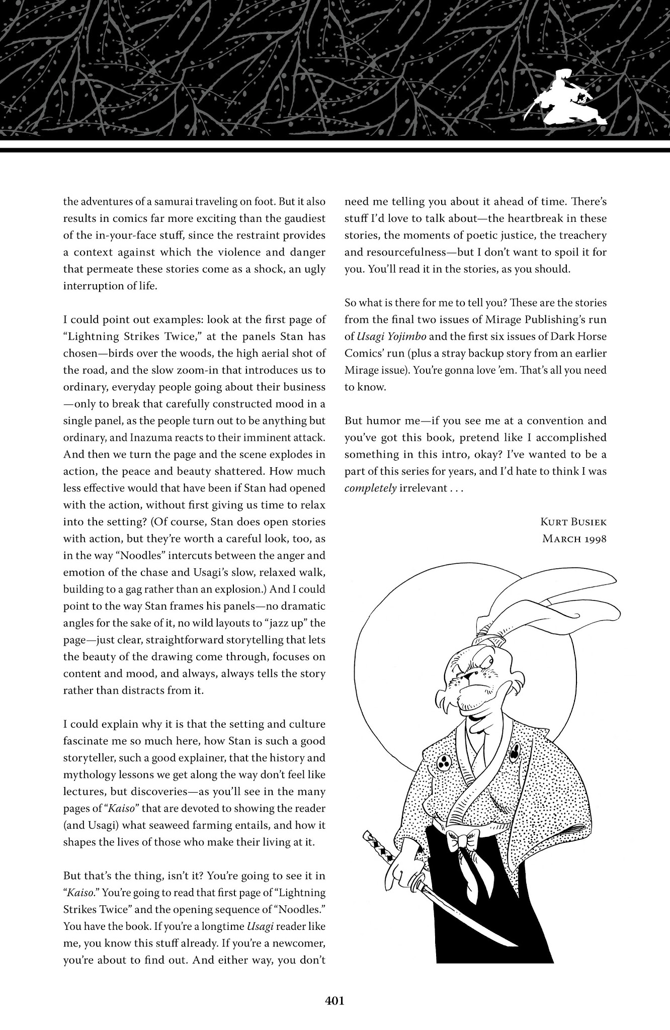 Read online The Usagi Yojimbo Saga comic -  Issue # TPB 1 - 392