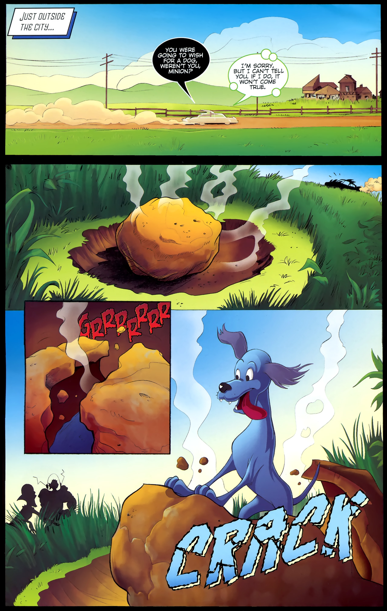 Read online Megamind: Bad. Blue. Brilliant. comic -  Issue #3 - 6