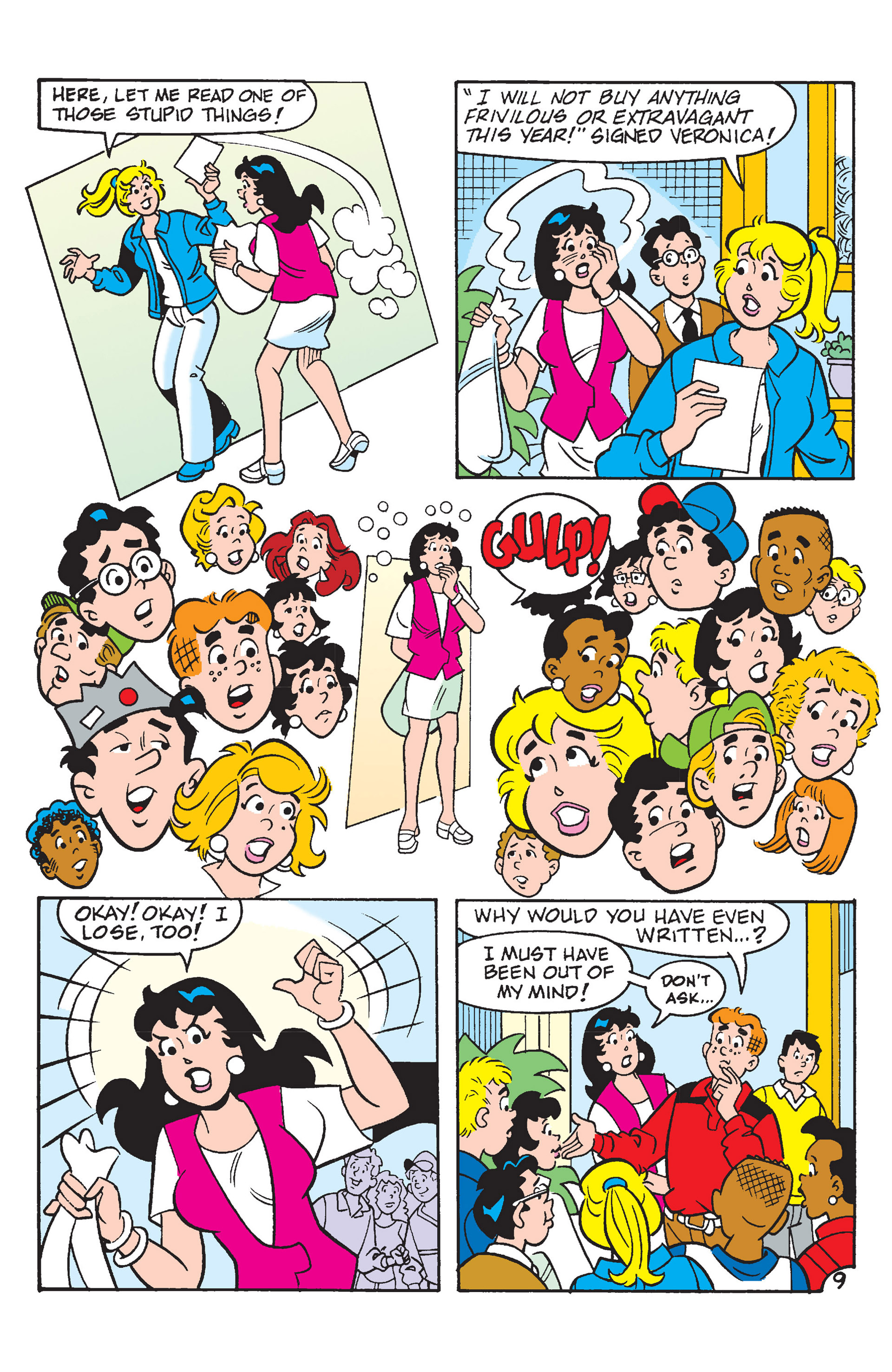 Read online Betty & Veronica New Year's Resolutions comic -  Issue # TPB - 105