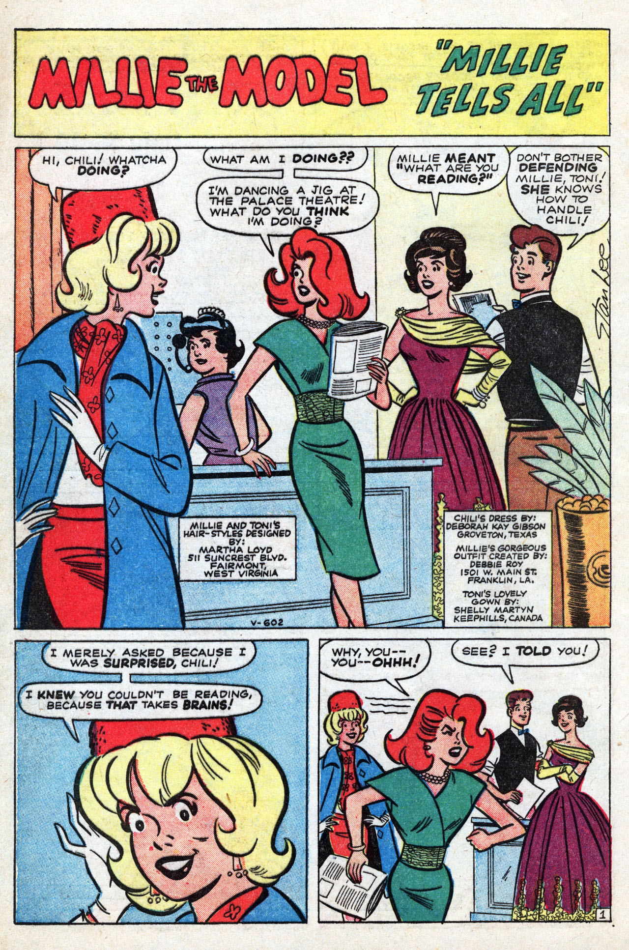 Read online Millie the Model comic -  Issue #107 - 28