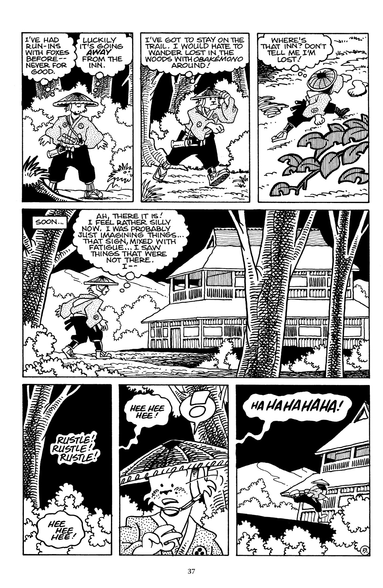 Read online The Usagi Yojimbo Saga comic -  Issue # TPB 3 - 37