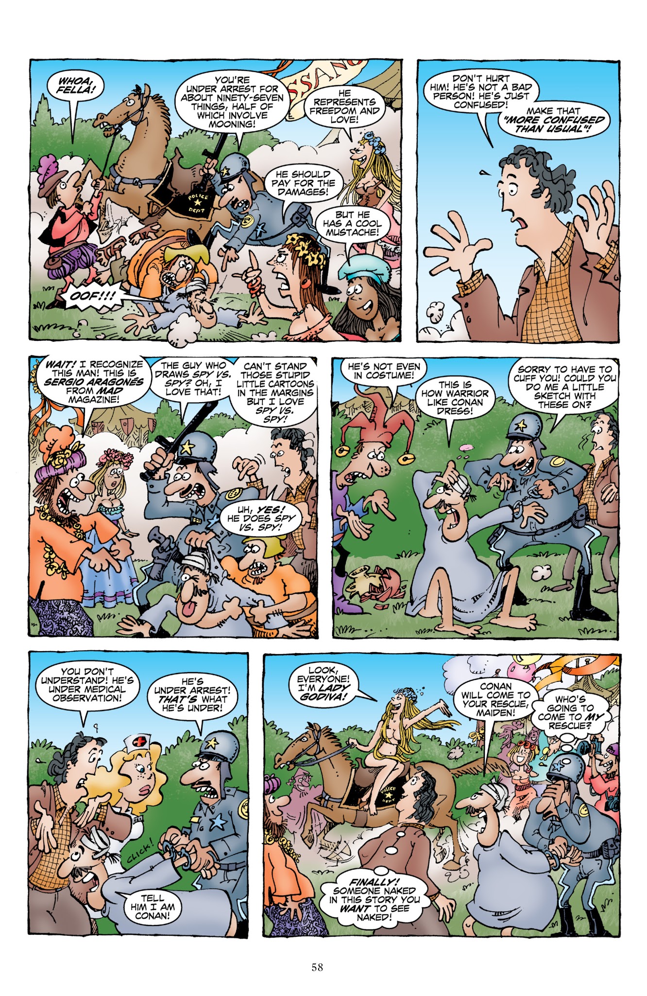 Read online Groo vs. Conan comic -  Issue # TPB - 60