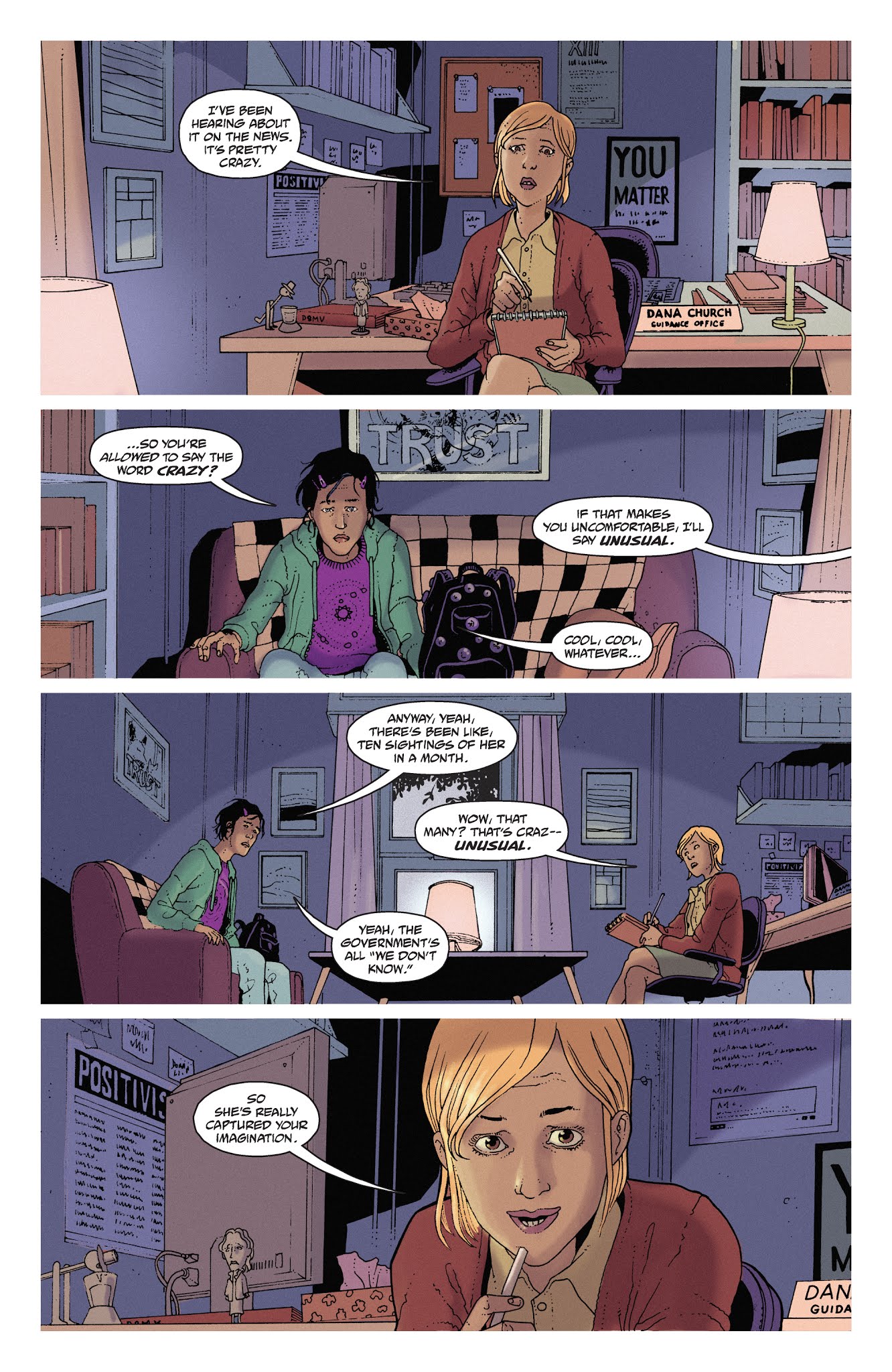 Read online She Could Fly comic -  Issue #1 - 4