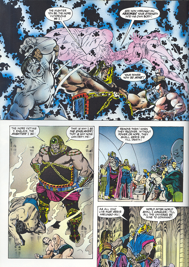 Read online Marvel Graphic Novel comic -  Issue #58 - Silver Surfer - The Enslavers - 30