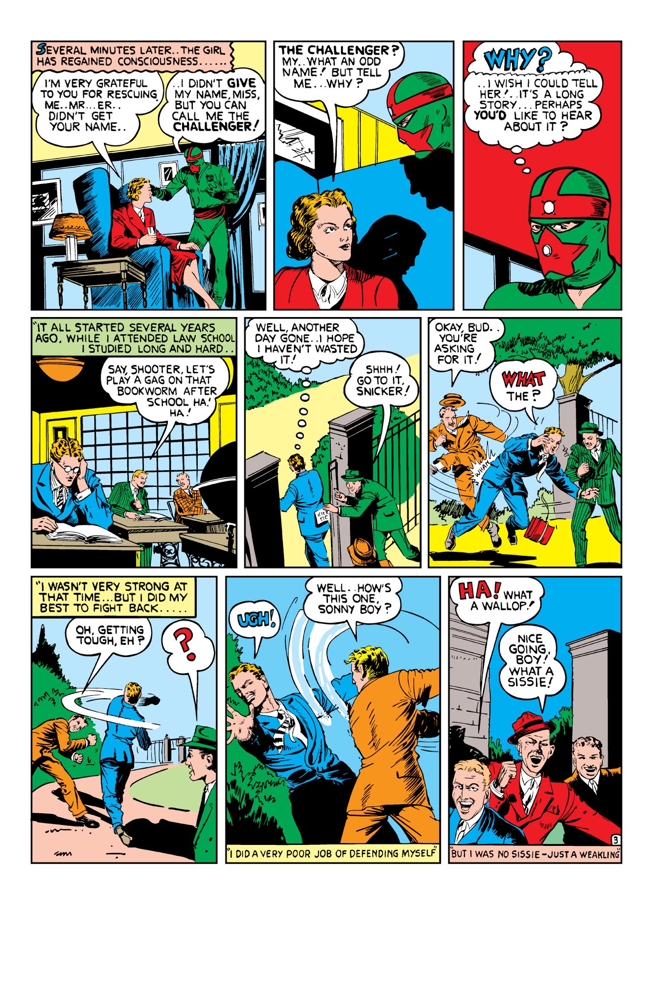 Read online Daring Mystery Comics comic -  Issue #7 - 56