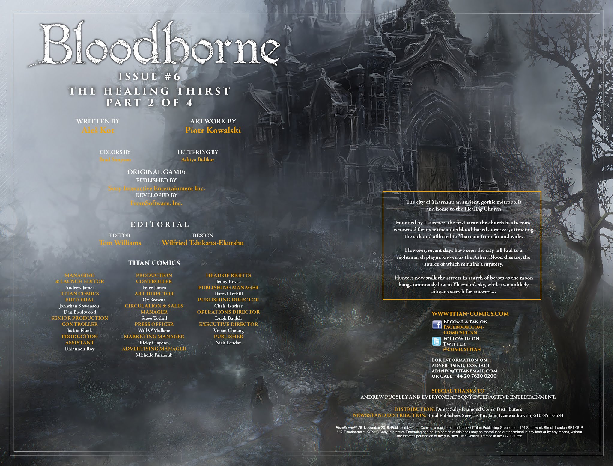 Read online Bloodborne comic -  Issue #6 - 2