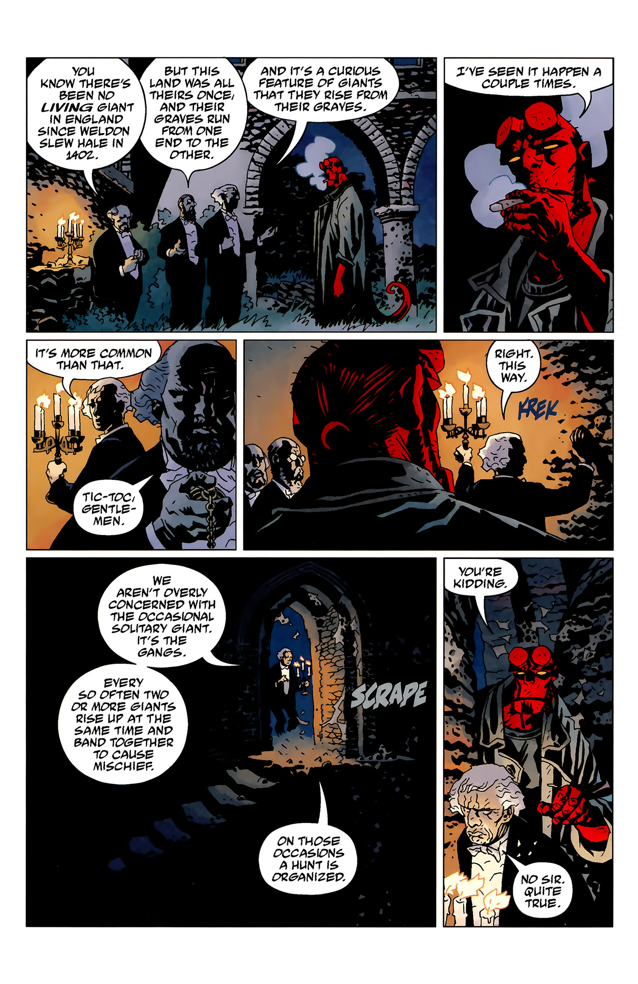 Read online Hellboy: The Wild Hunt comic -  Issue #1 - 14