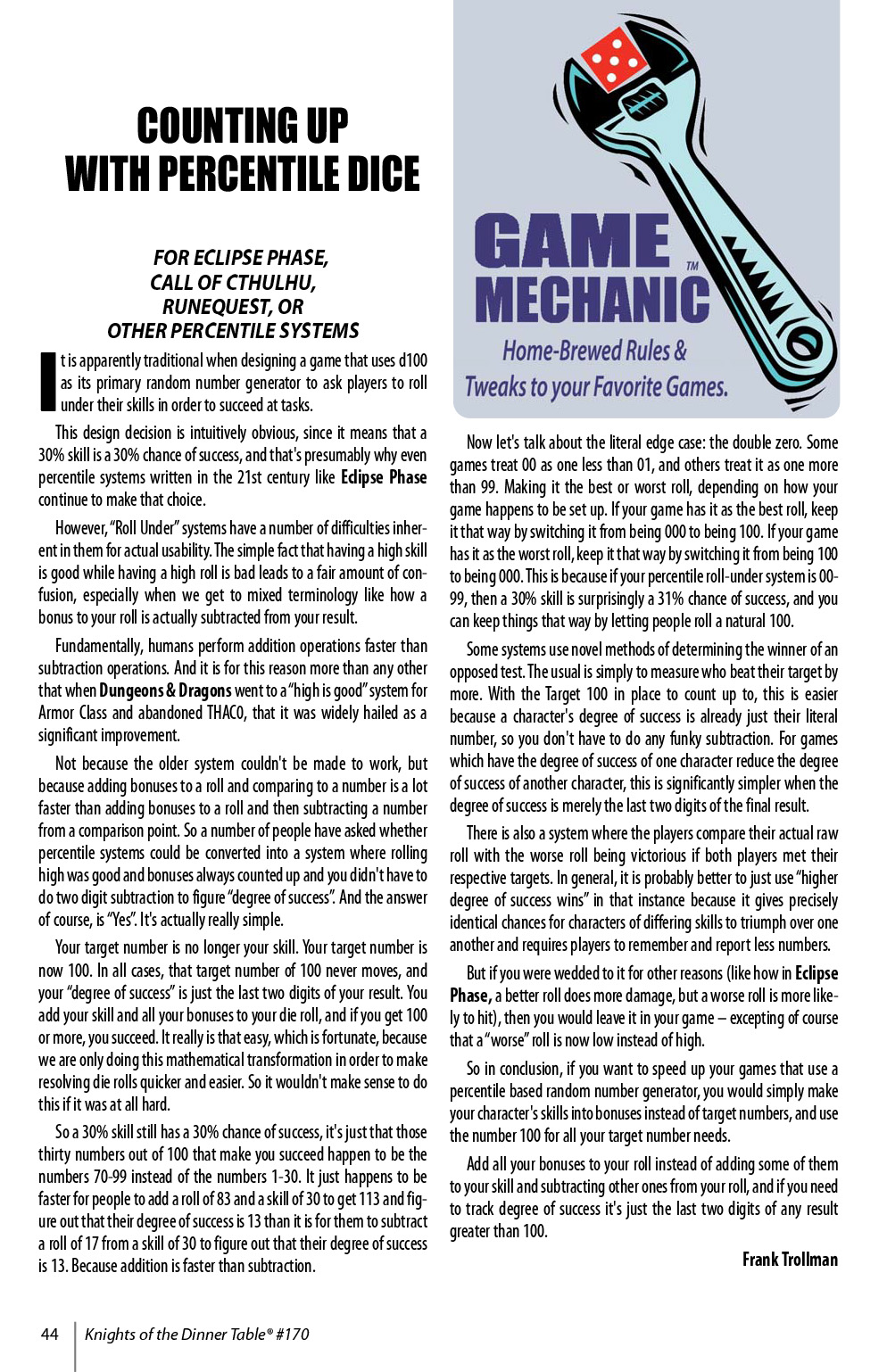 Read online Knights of the Dinner Table comic -  Issue #170 - 46