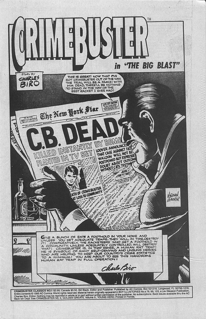 Read online Crimebuster Classics comic -  Issue # Full - 3