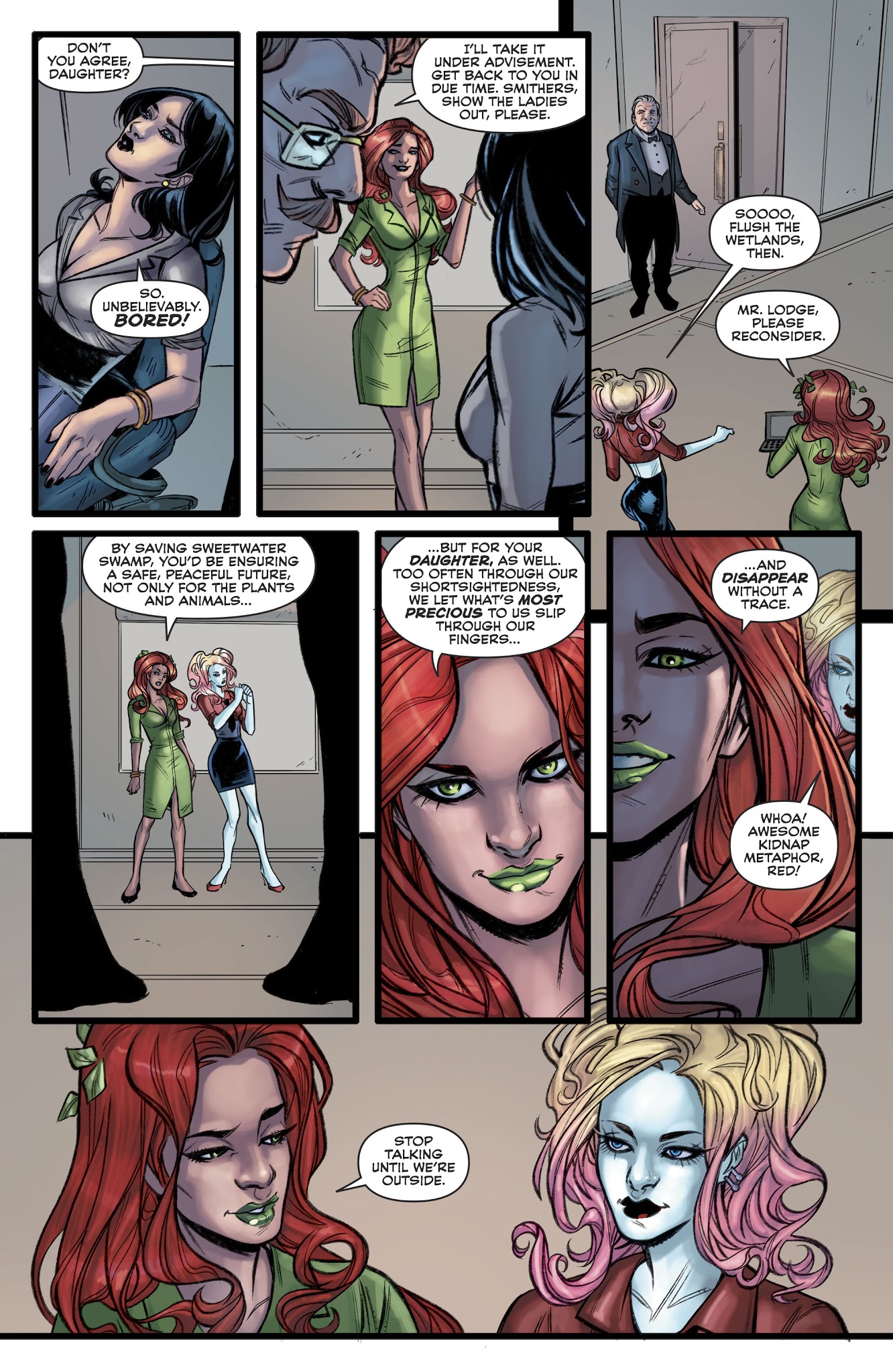 Read online Harley & Ivy Meet Betty & Veronica comic -  Issue #1 - 12