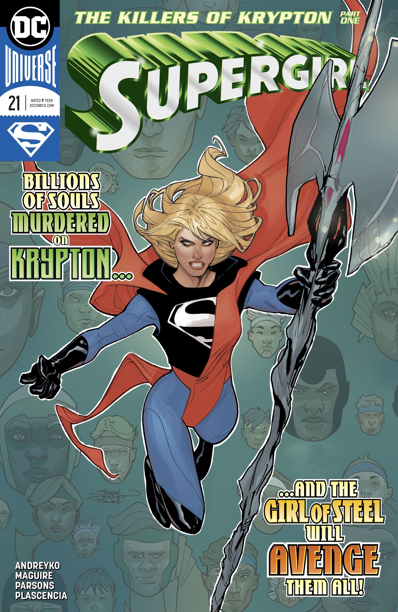 Read online Supergirl (2016) comic -  Issue #21 - 1