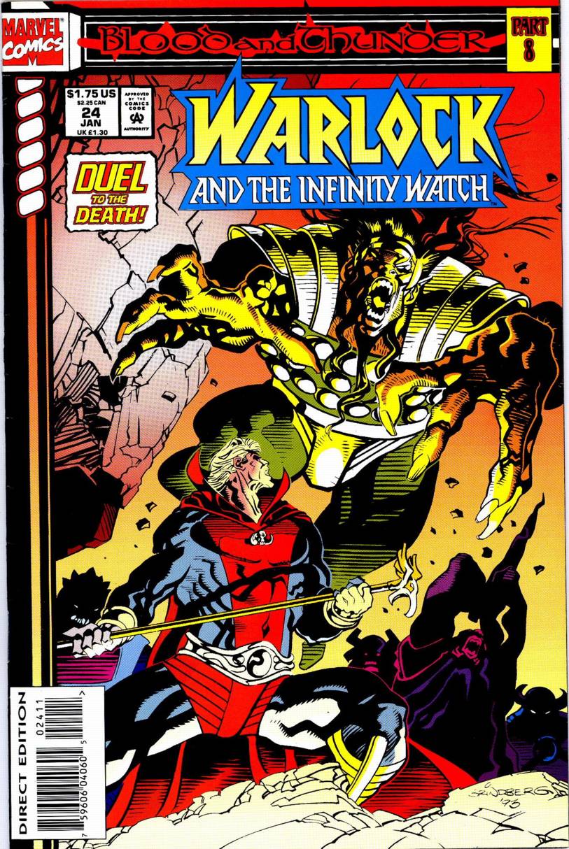 Read online Warlock and the Infinity Watch comic -  Issue #24 - 1