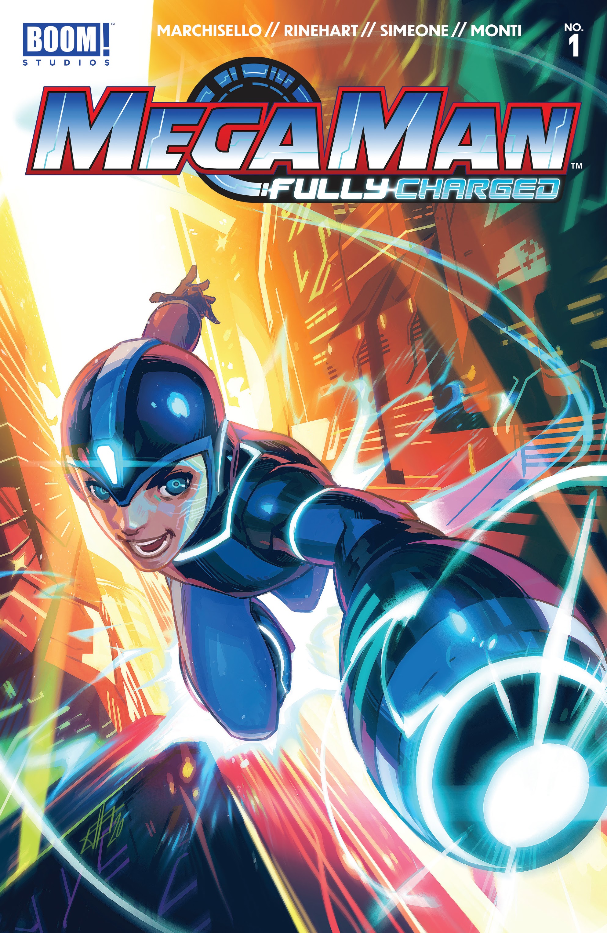 Read online Mega Man: Fully Charged comic -  Issue #1 - 1