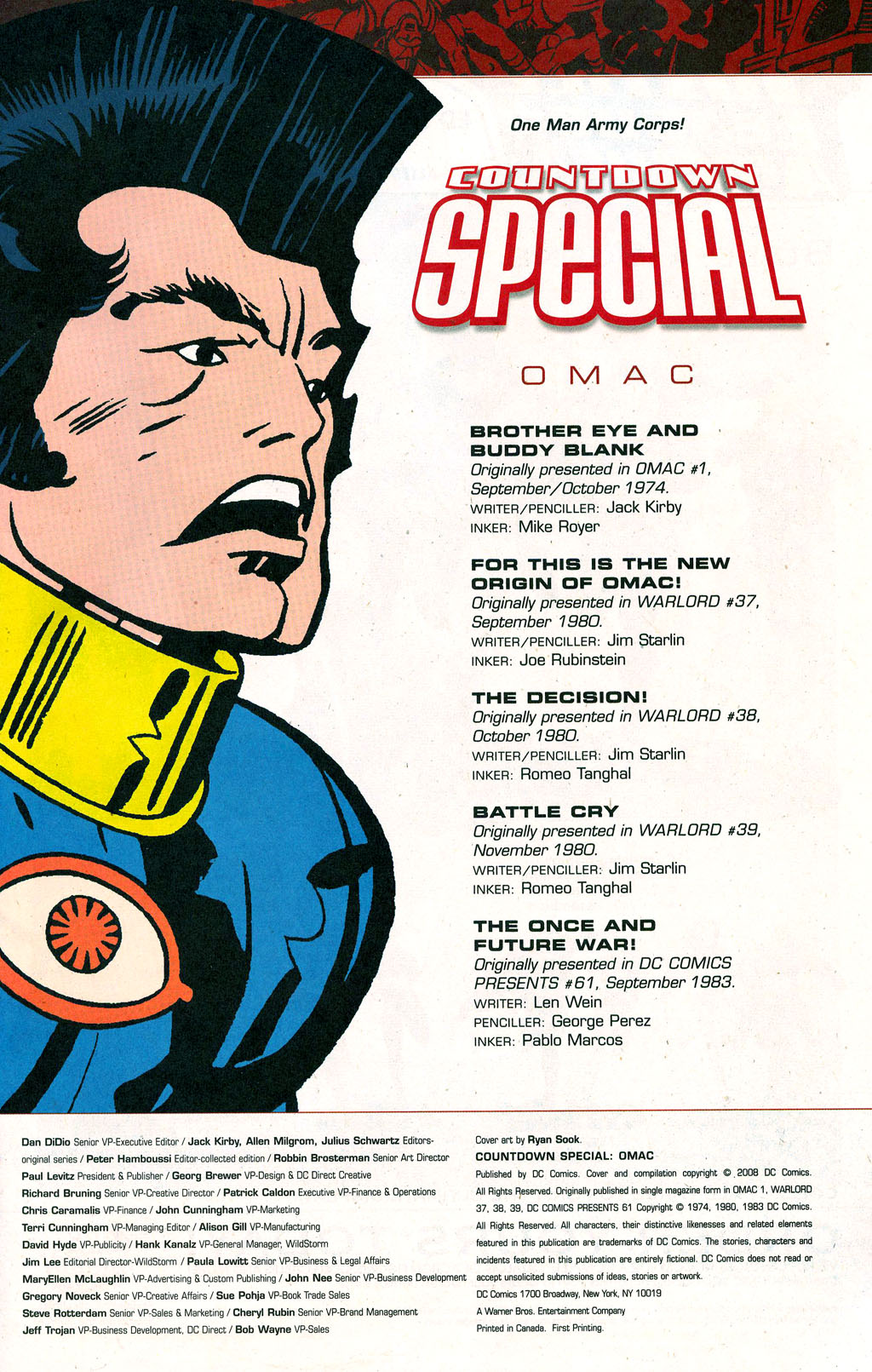 Read online Countdown Special: OMAC comic -  Issue # Full - 2