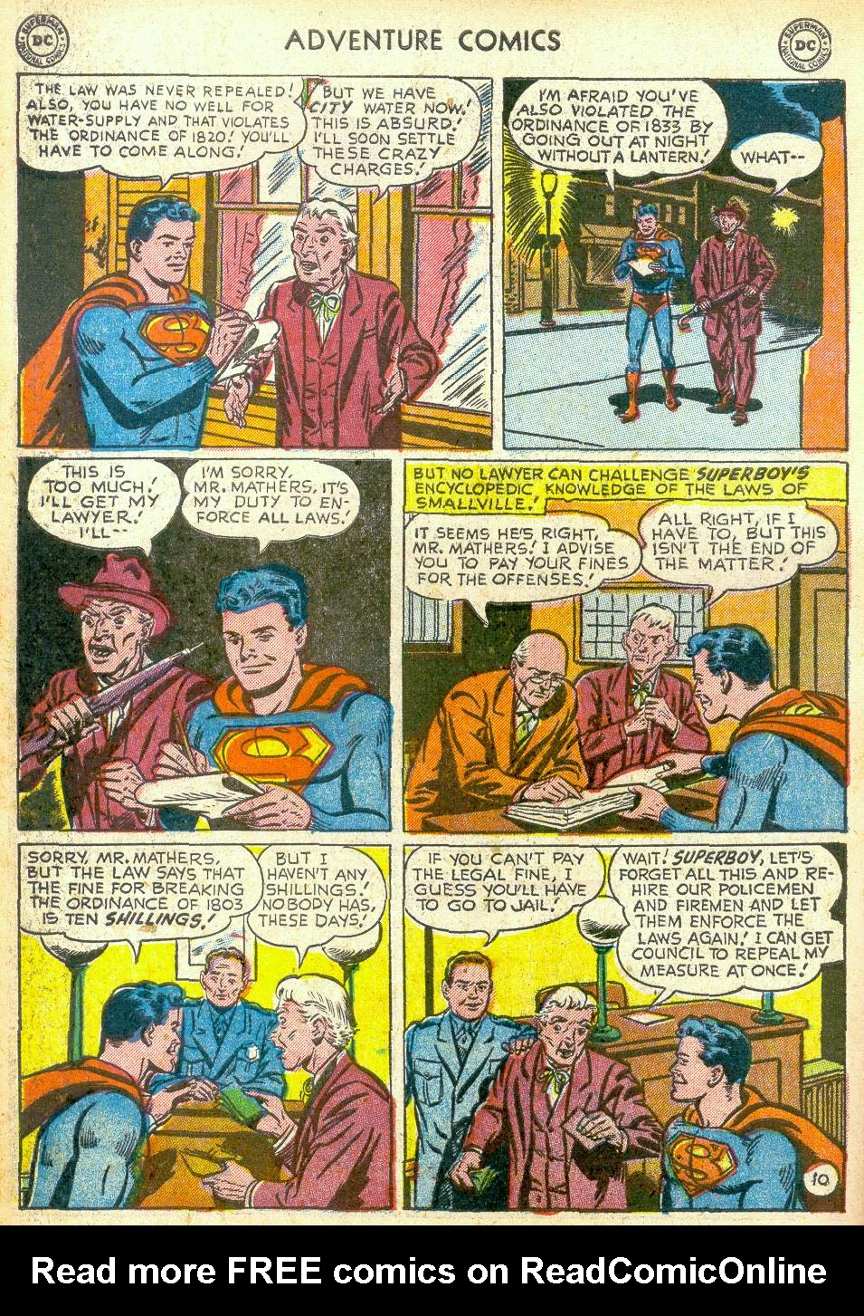 Read online Adventure Comics (1938) comic -  Issue #172 - 12