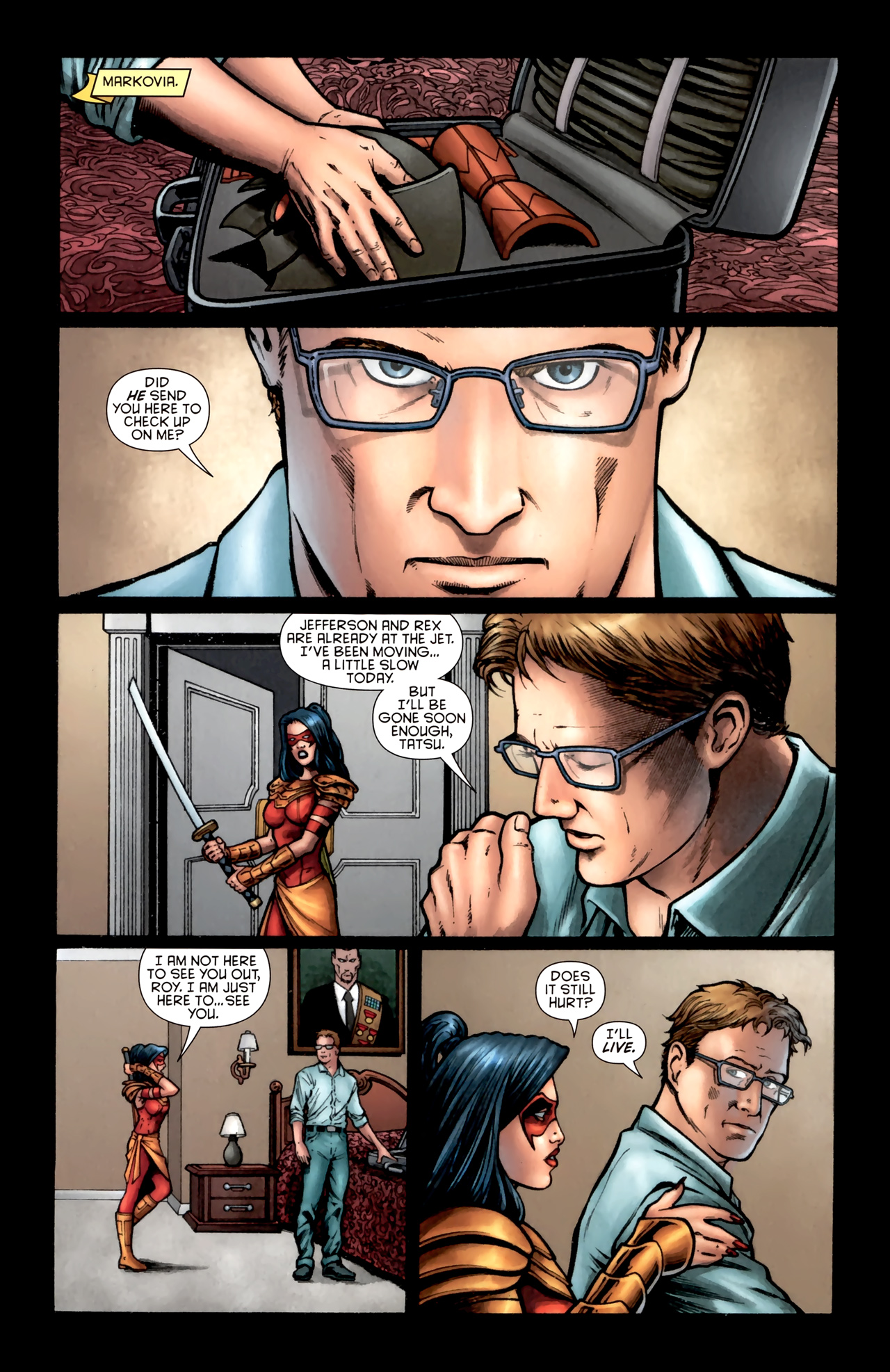 Read online The Outsiders (2009) comic -  Issue #29 - 7