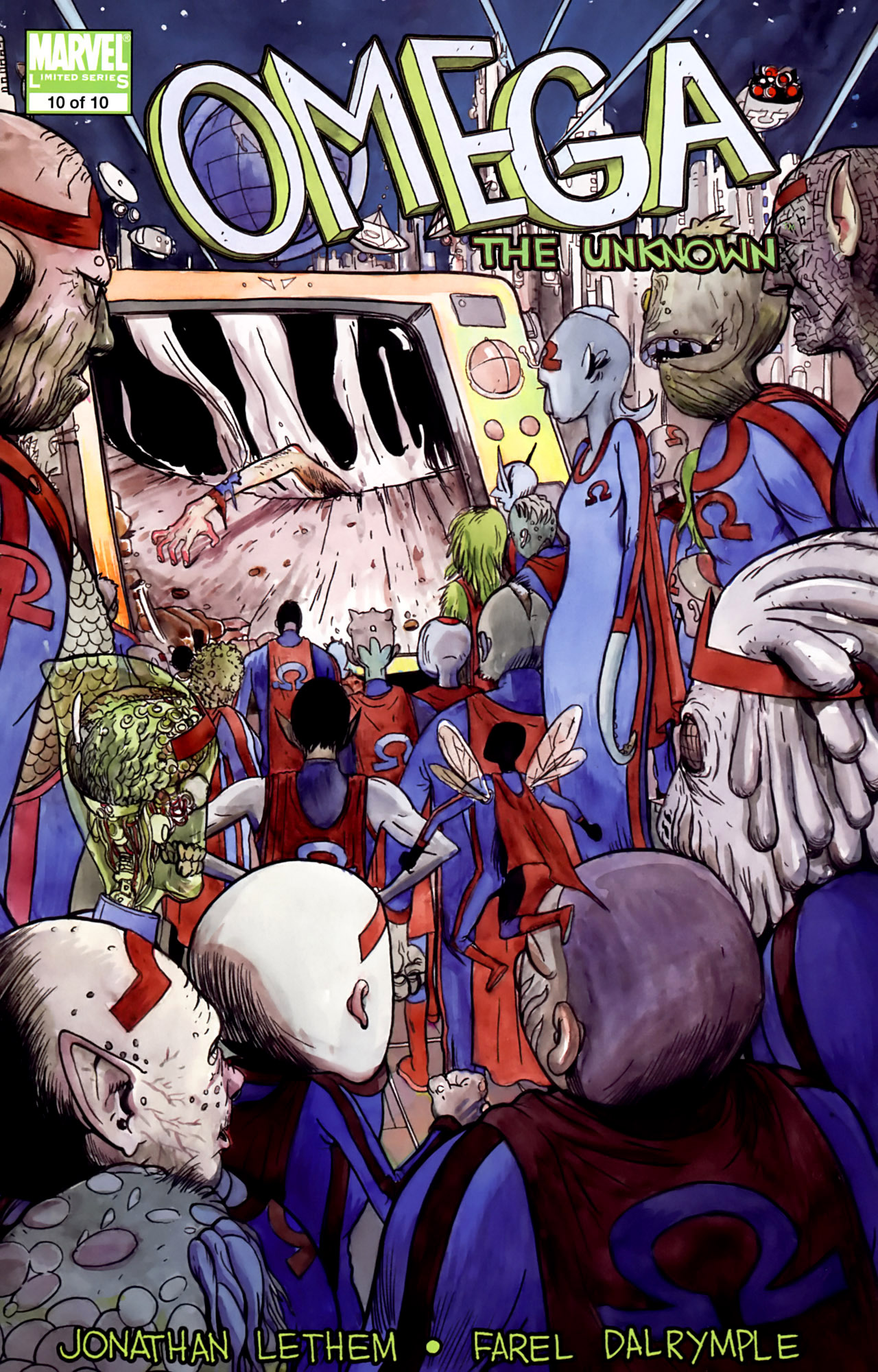 Read online Omega: The Unknown (2007) comic -  Issue #10 - 1