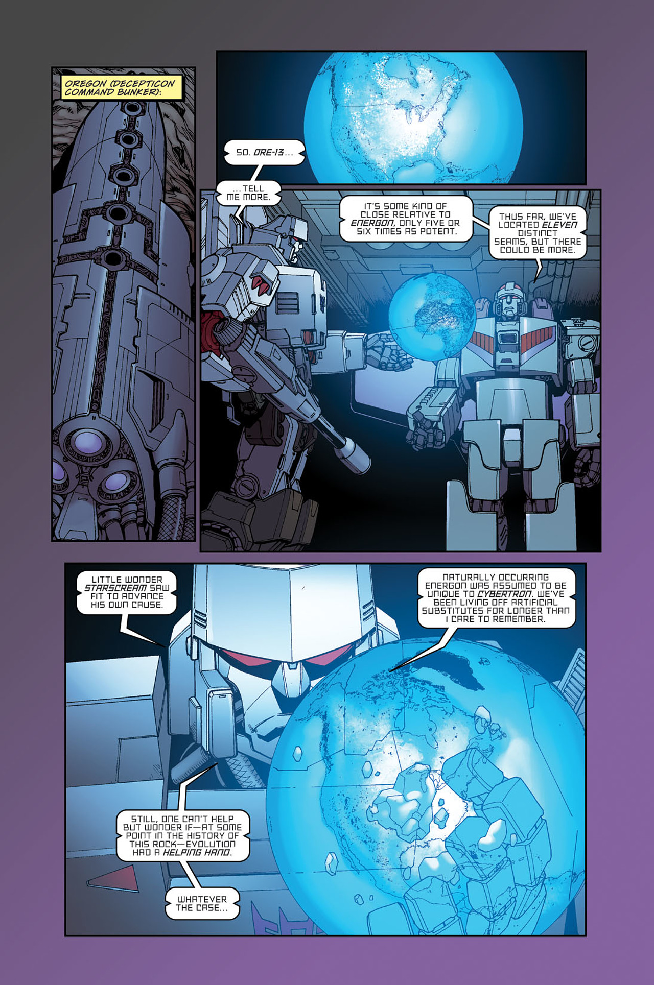 Read online The Transformers: Escalation comic -  Issue #1 - 10