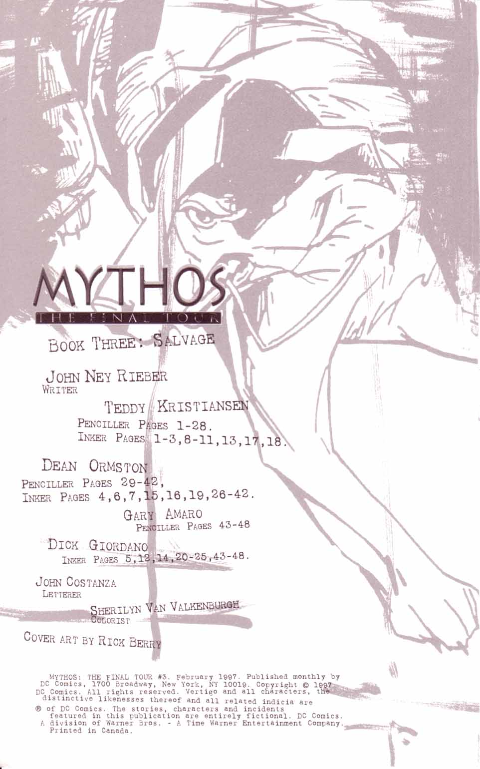 Read online Mythos: The Final Tour comic -  Issue #3 - 2