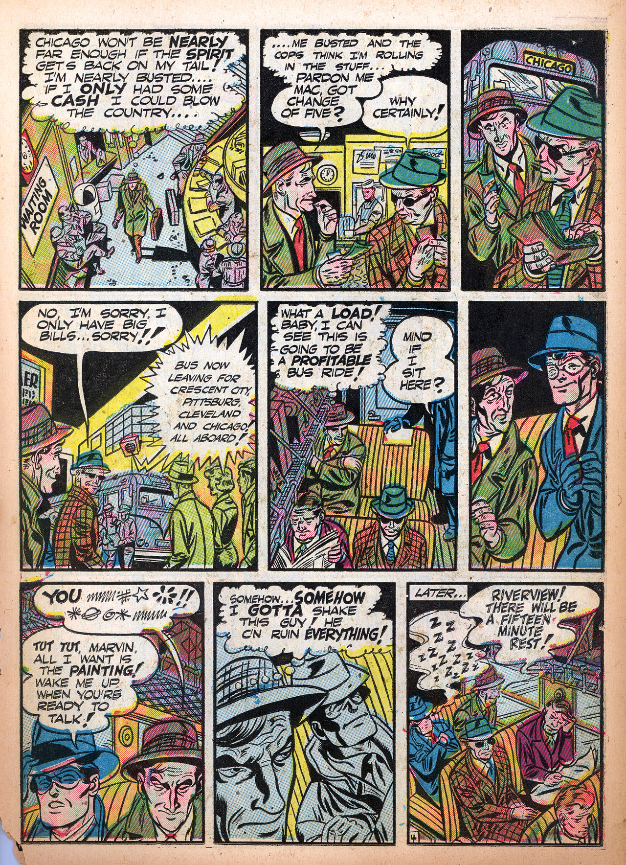 Read online The Spirit (1952) comic -  Issue #1 - 23