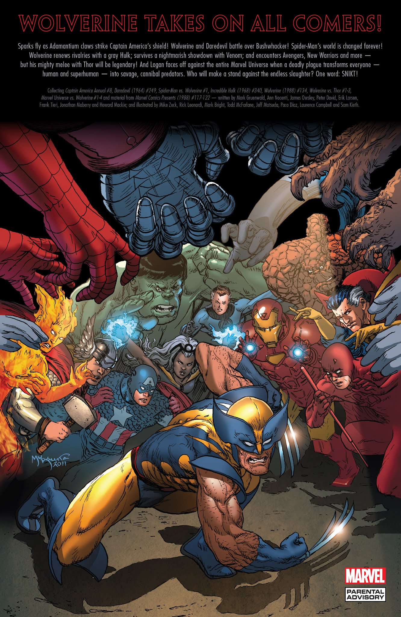 Read online Wolverine vs. the Marvel Universe comic -  Issue # TPB (Part 4) - 57