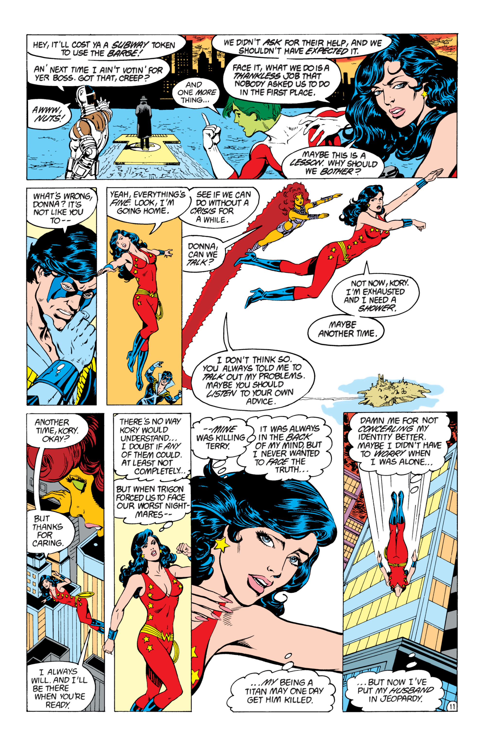 Read online The New Teen Titans (1984) comic -  Issue #6 - 11