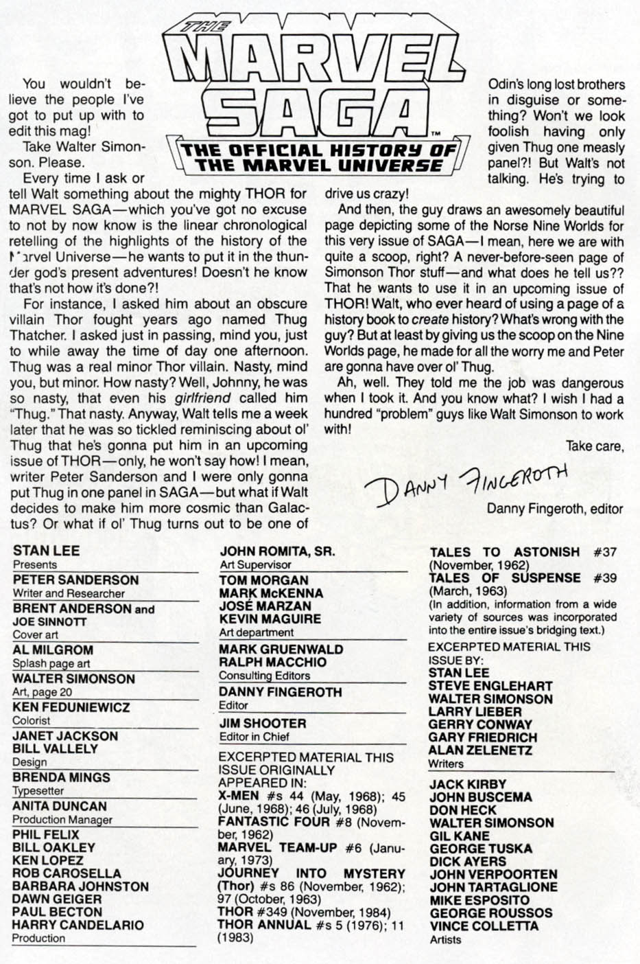 Read online Marvel Saga: The Official History of the Marvel Universe comic -  Issue #6 - 2