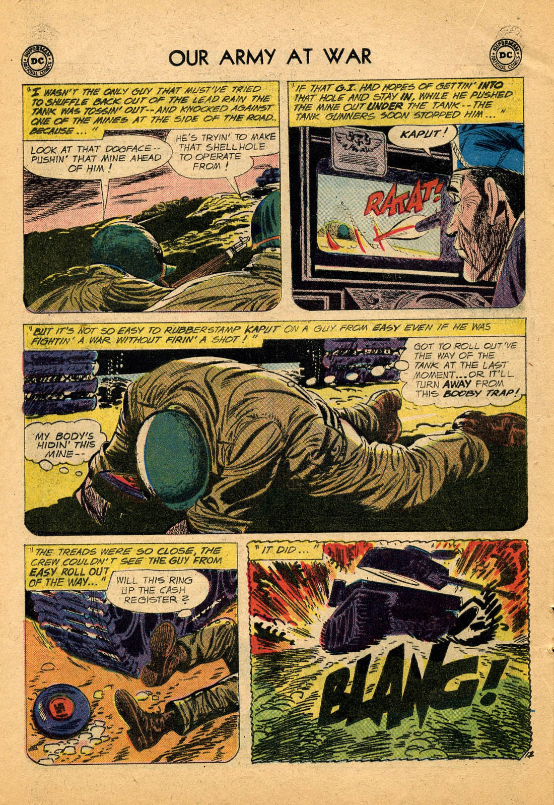 Read online Our Army at War (1952) comic -  Issue #89 - 16