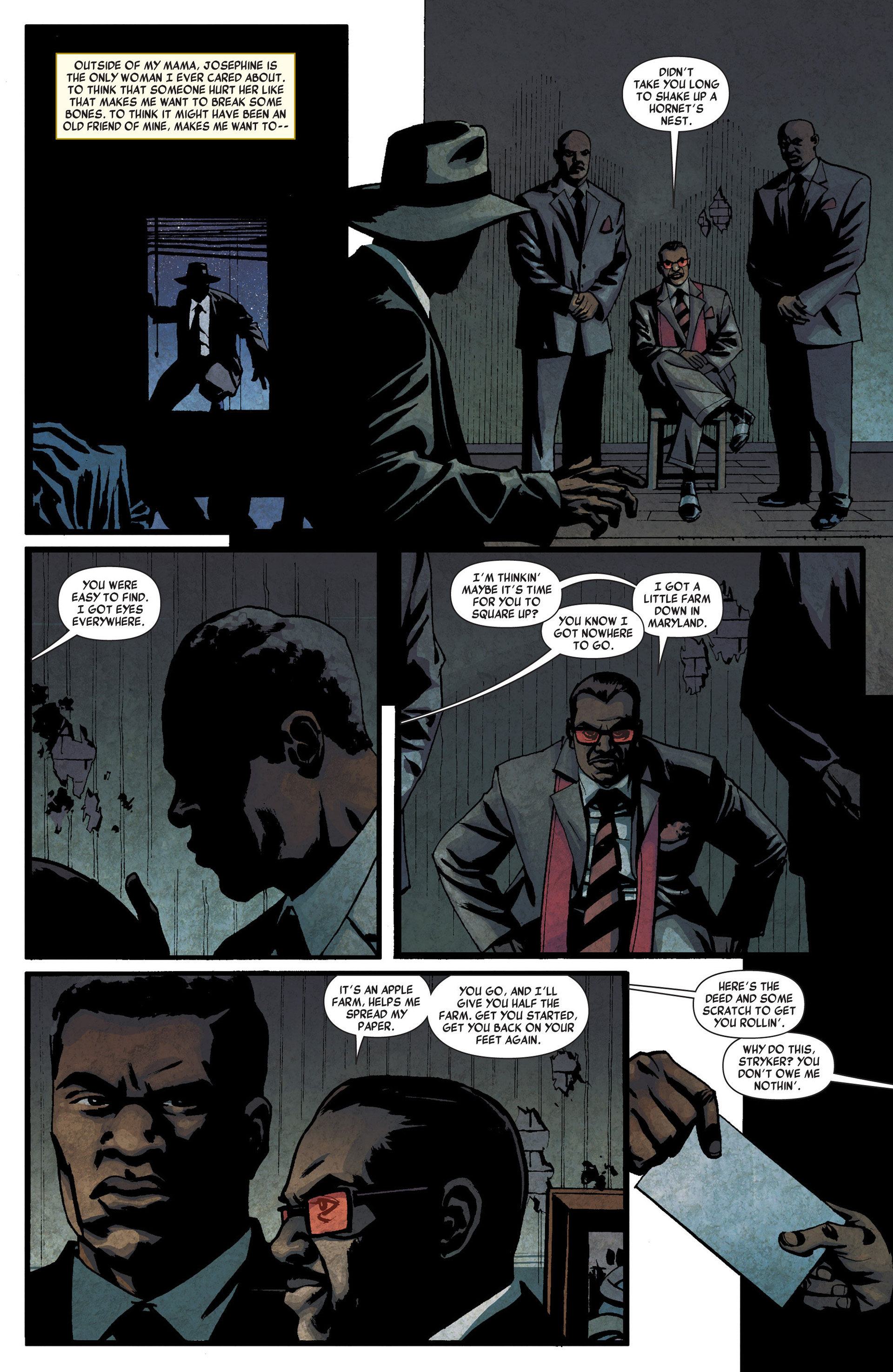 Read online Luke Cage Noir comic -  Issue #3 - 4