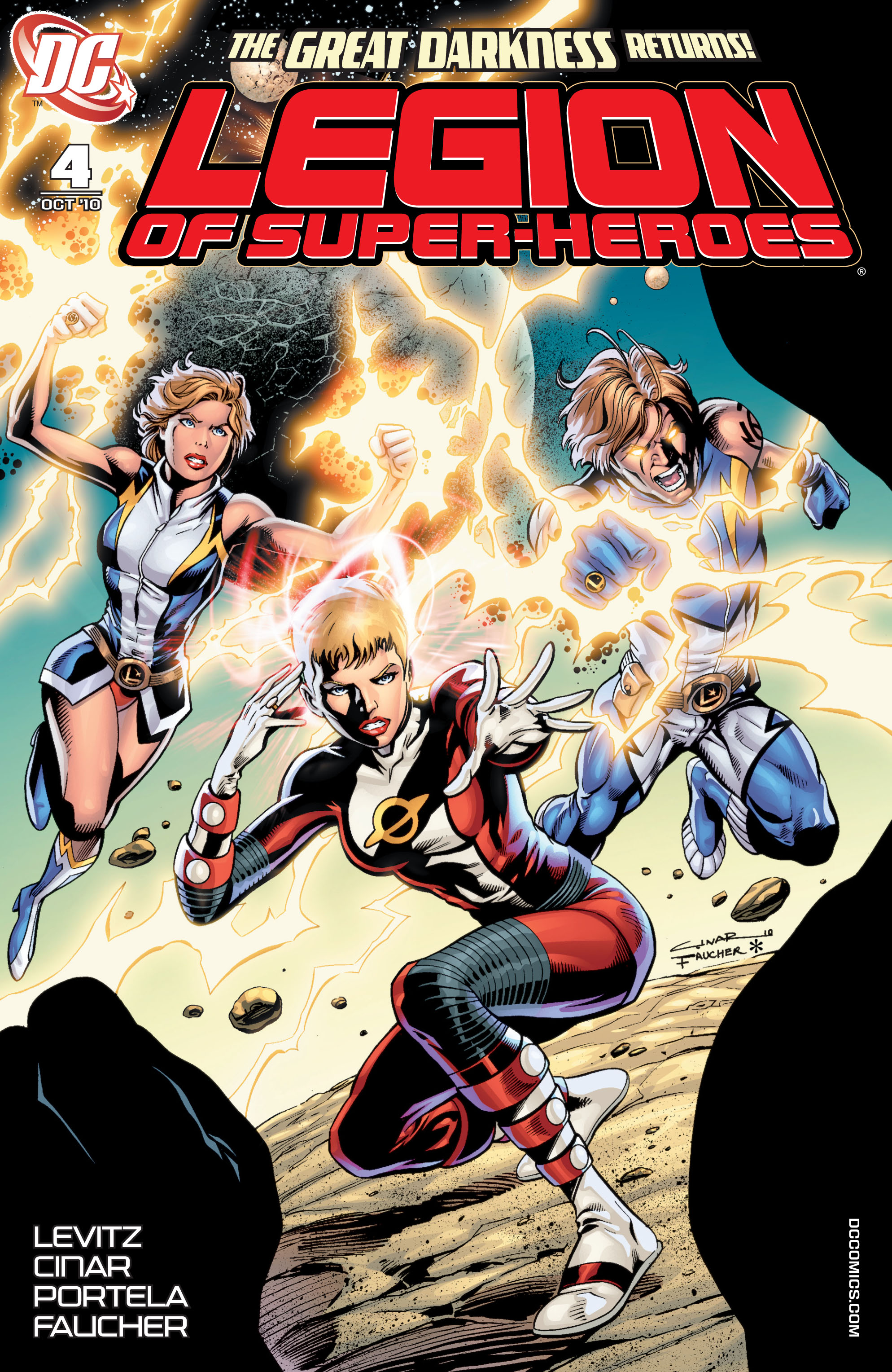 Read online Legion of Super-Heroes (2010) comic -  Issue #4 - 1