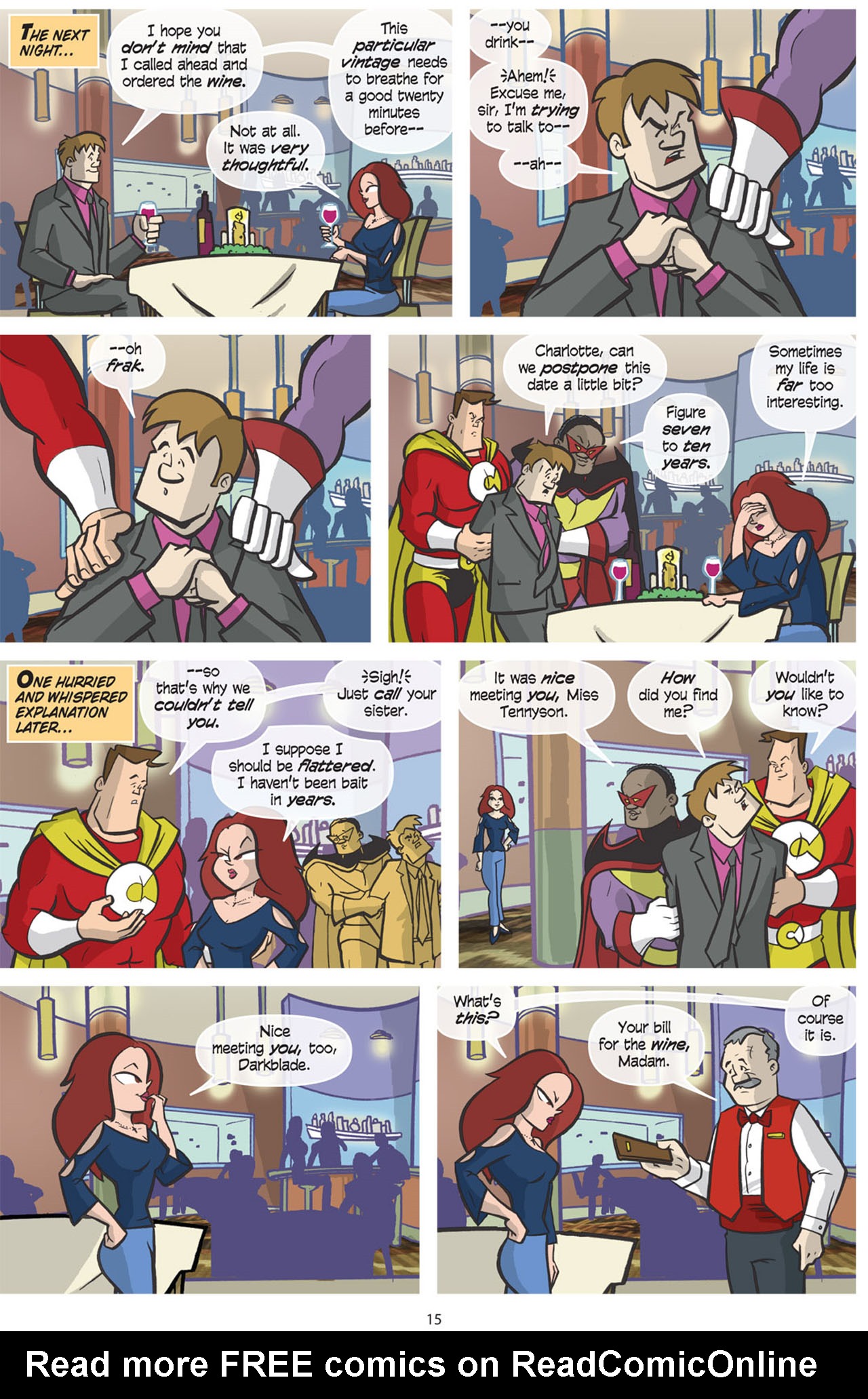 Read online Love and Capes comic -  Issue #3 - 16